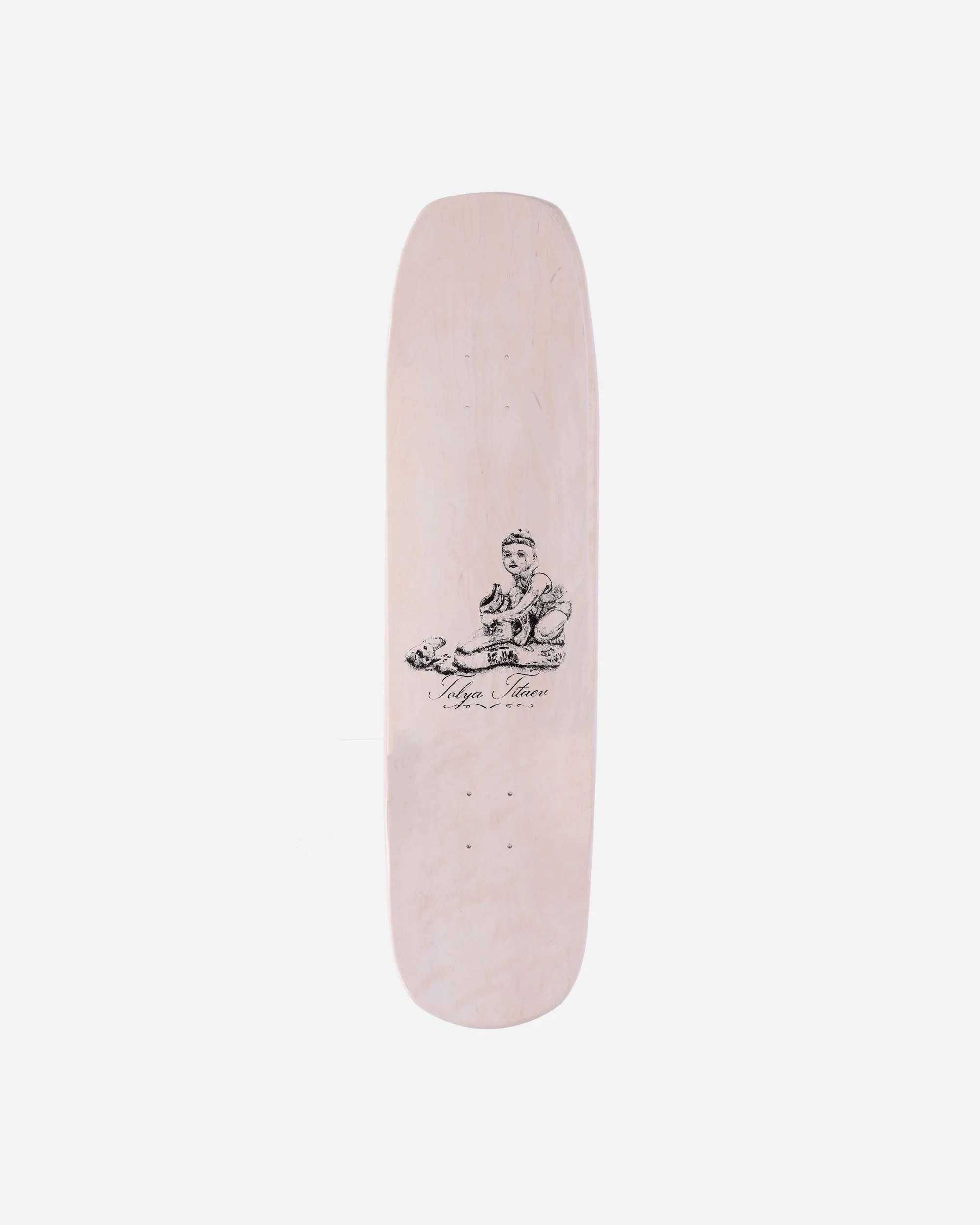 Tolya Titaev Pro Deck Special Shape 8 White