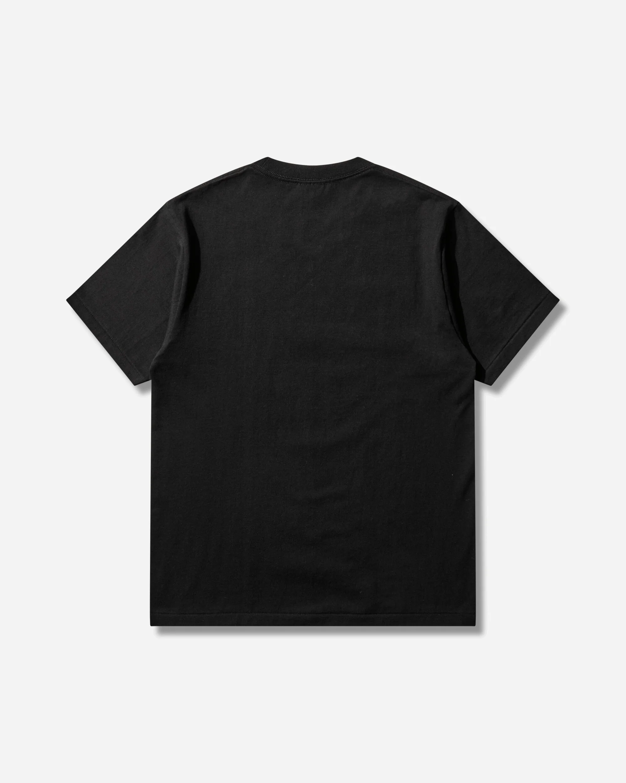 Men's Bape Check College T-Shirt Black / Red - Image 2