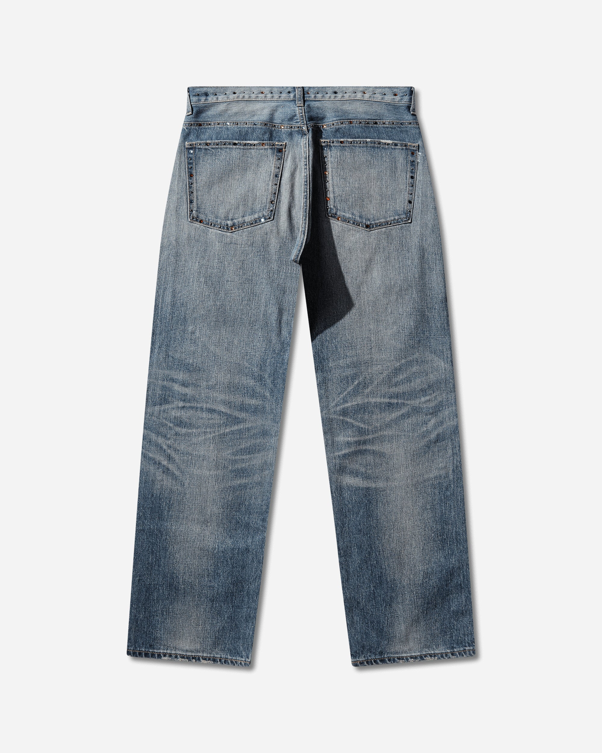 Men's Color Stone 13oz Denim Pants Indigo - Image 2
