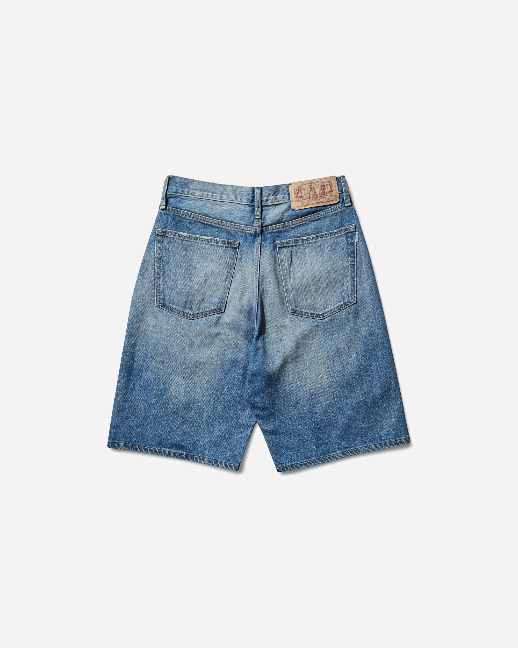 Men's TWIN STA Denim Shorts Light Indigo - Image 2