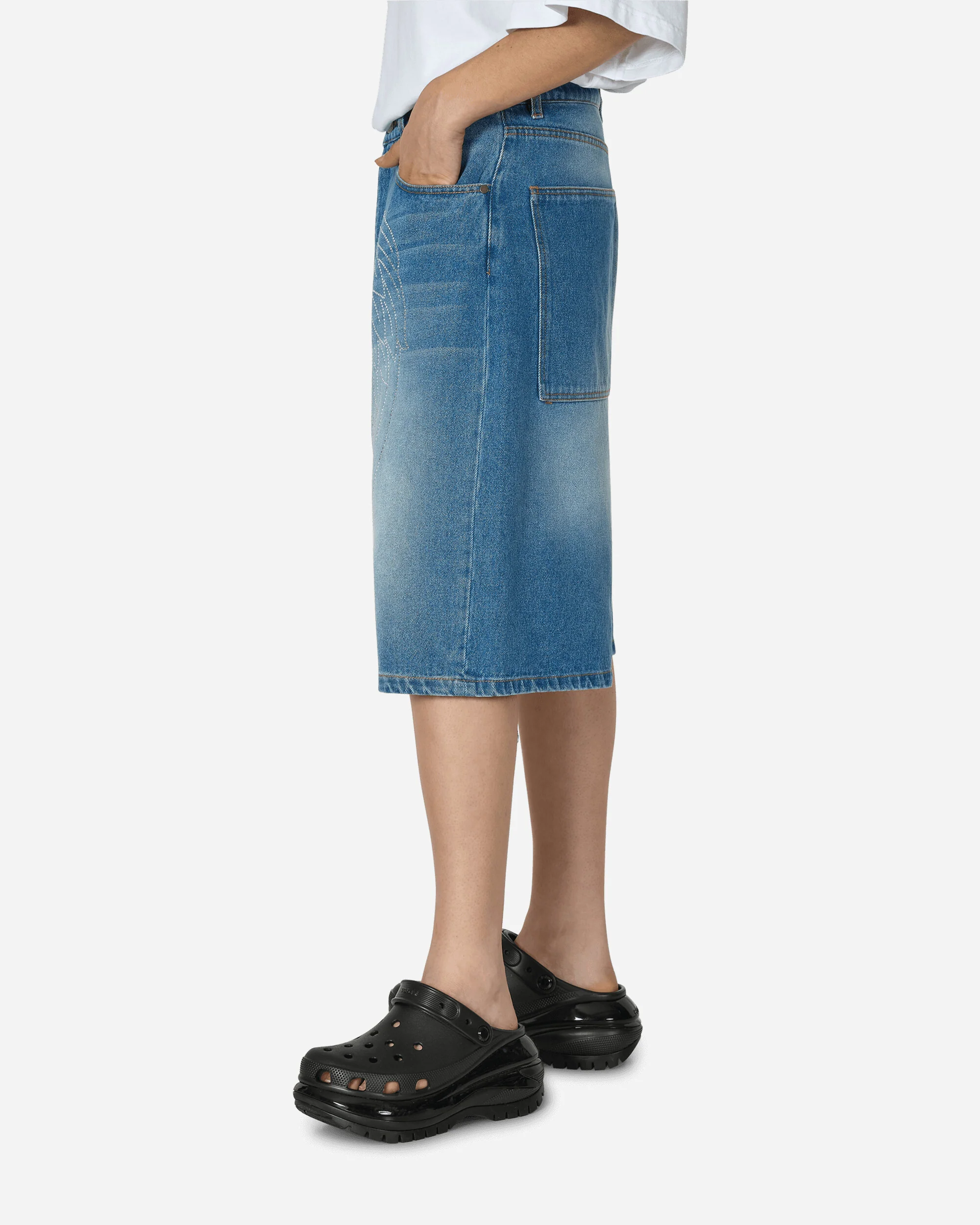 Angel Short Jeans Blue - Image 2