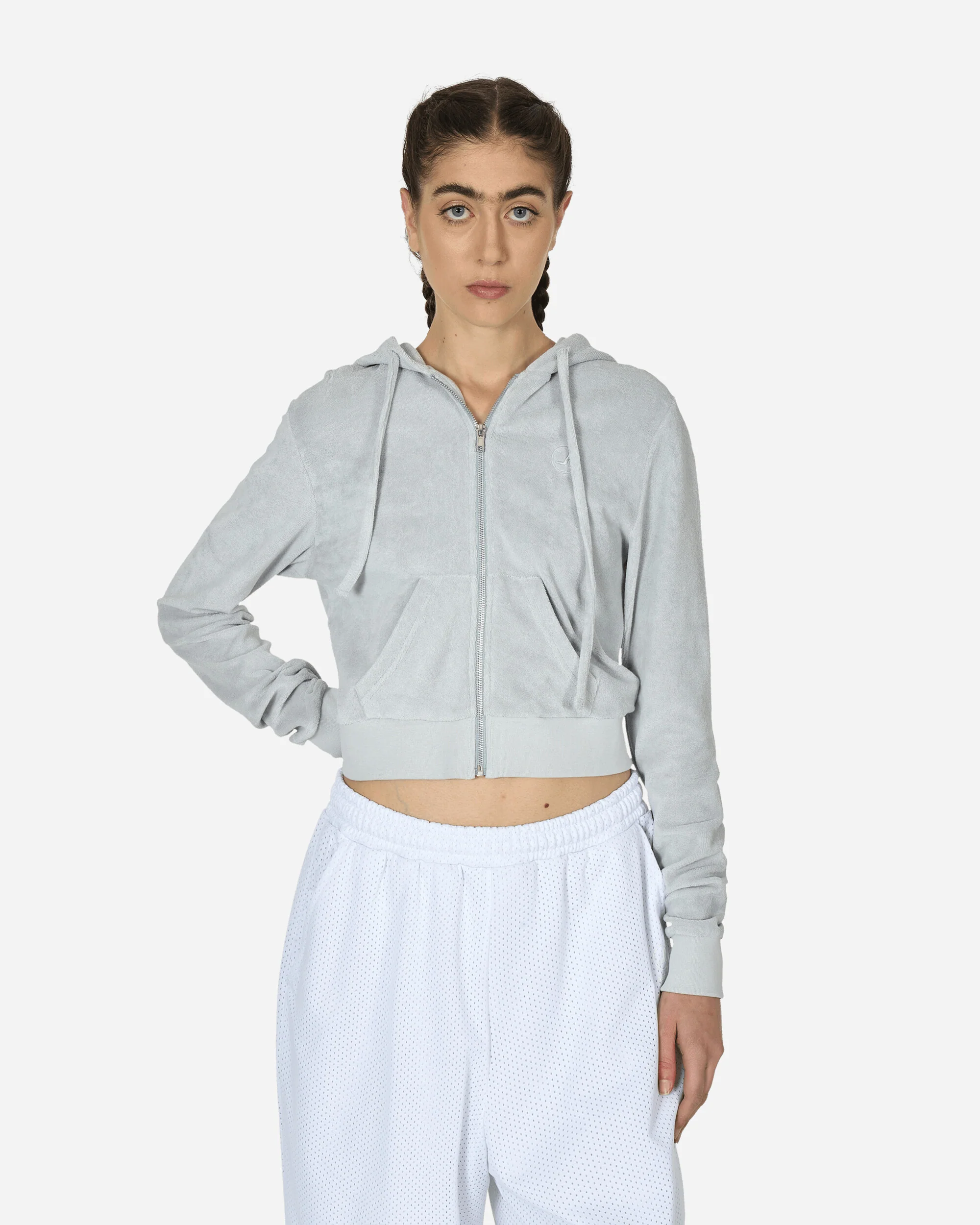 Towel Mini Jacket Grey