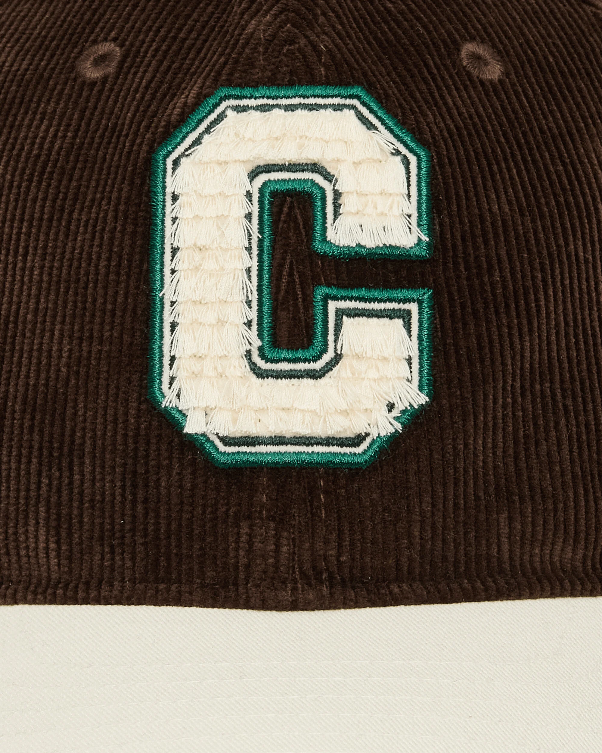 CLOT by Edison Chen Cord Cap Dark Brown / Cream White - Image 6
