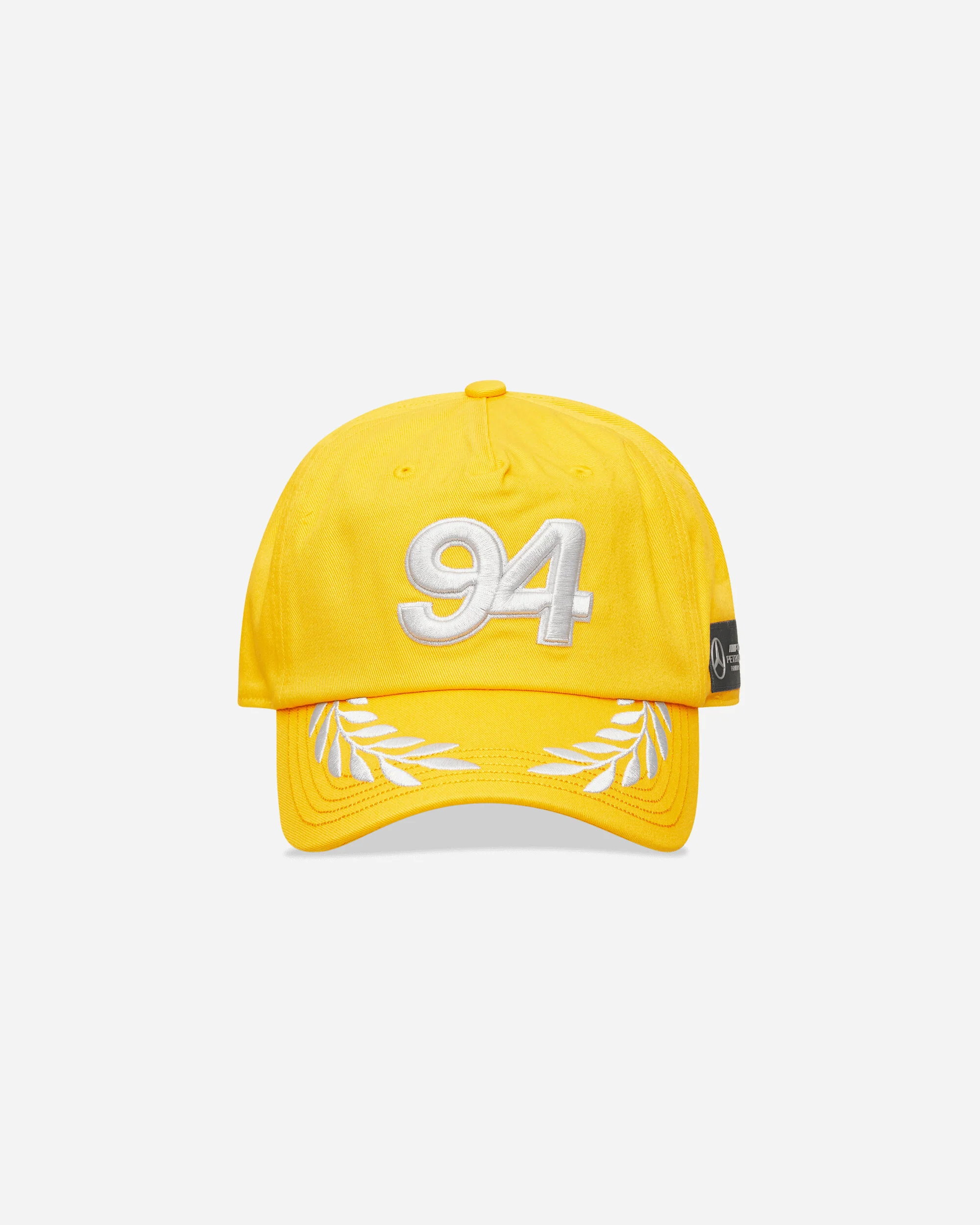 Bad Bunny x Mercedes-AMG Petronas F1 Team Racing Cap Collegiate Gold - Image 2