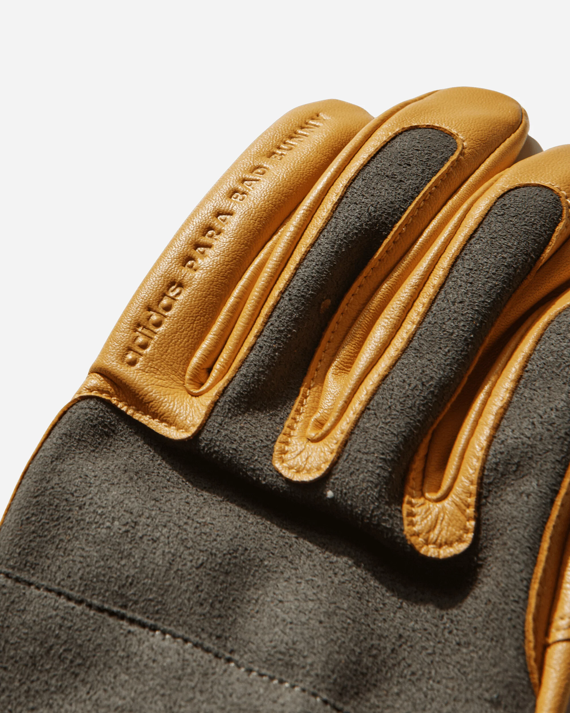 Bad Bunny x Mercedes-AMG Petronas F1 Team Racing Gloves Collegiate Gold - Image 6