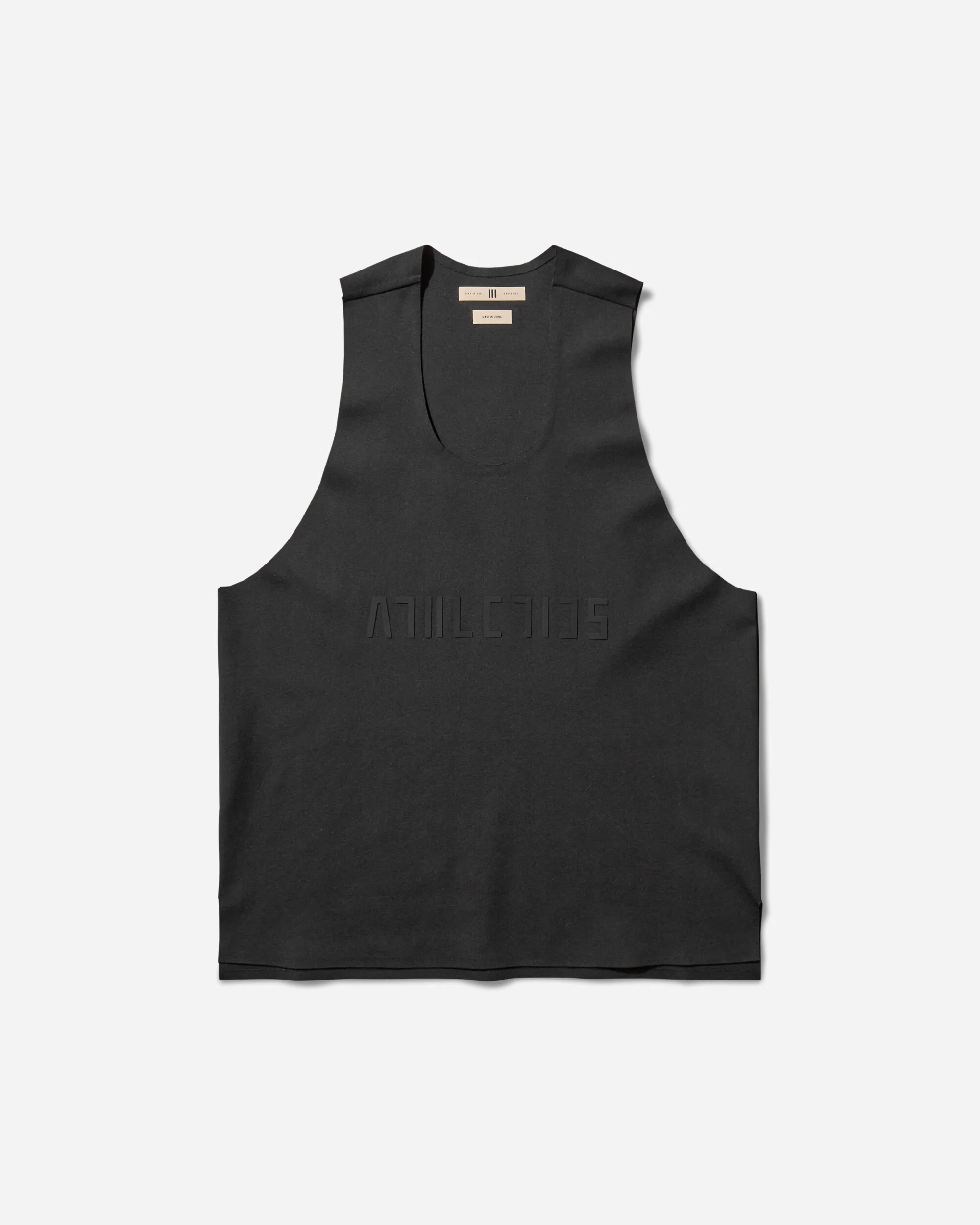 Men's Fear of God Athletics Performance Tank Black