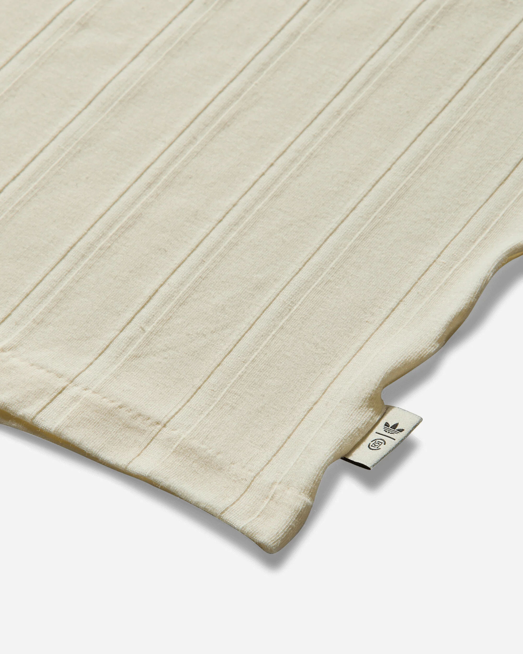 CLOT by Edison Chen Rib T-Shirt Cream White / Green Night - Image 4