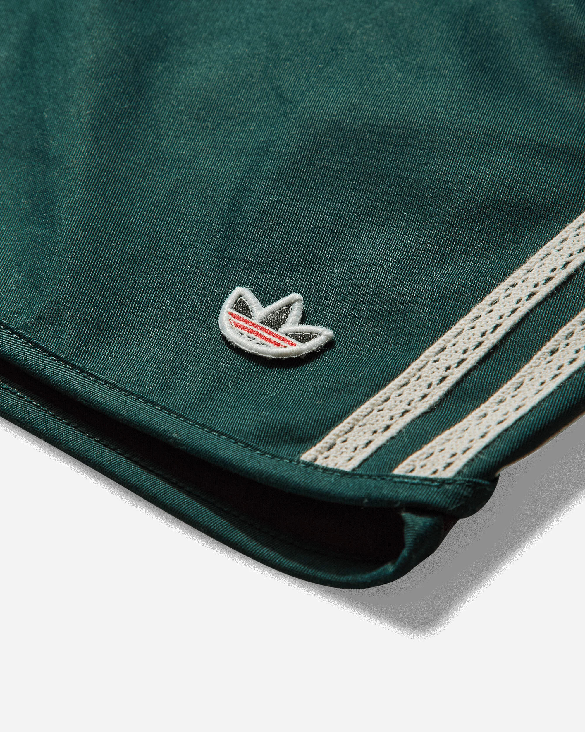 CLOT by Edison Chen Sprinter Shorts Green Night / Dark Brown - Image 3
