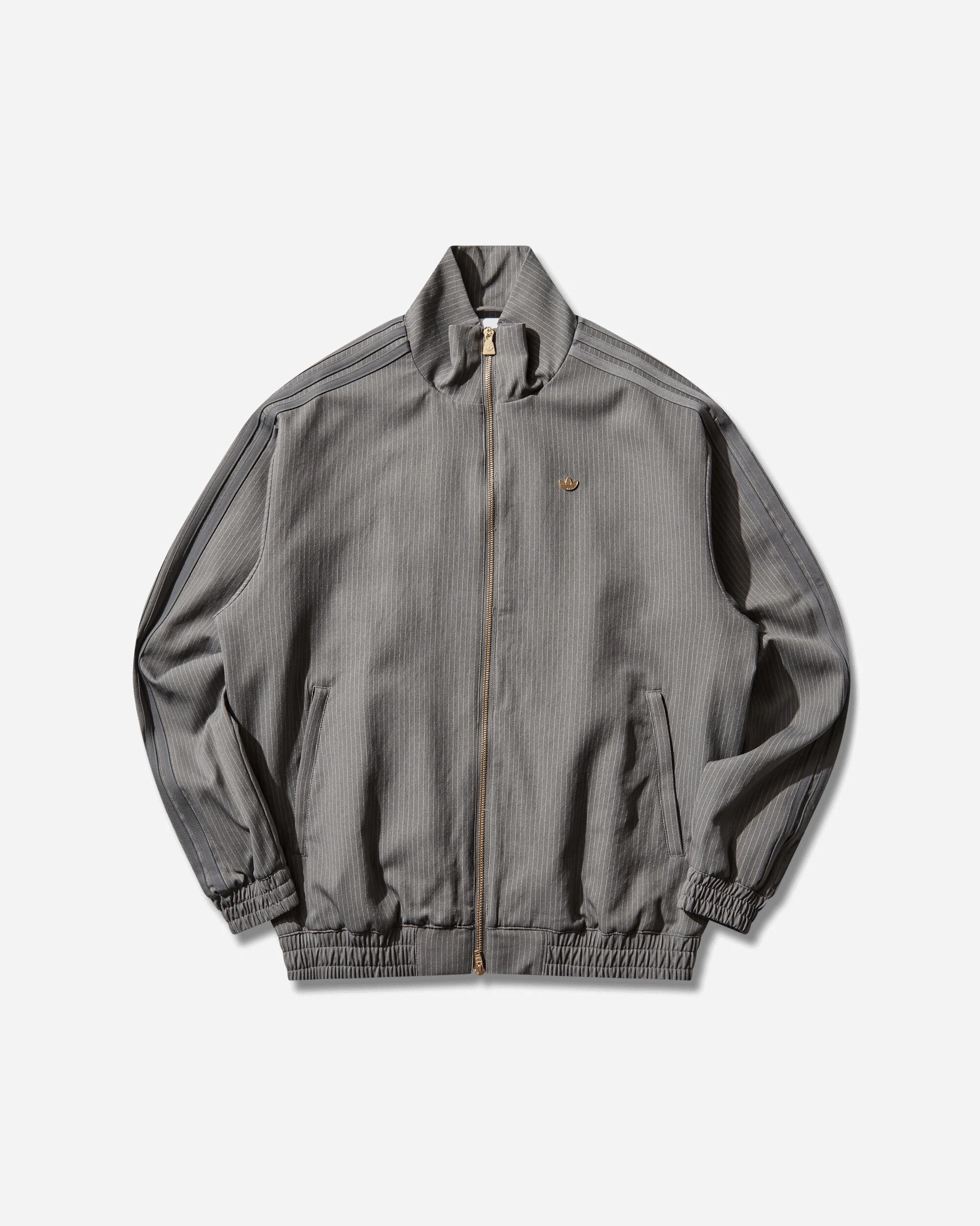Men's Firebird Loose Pinstripes Track Top Grey Four
