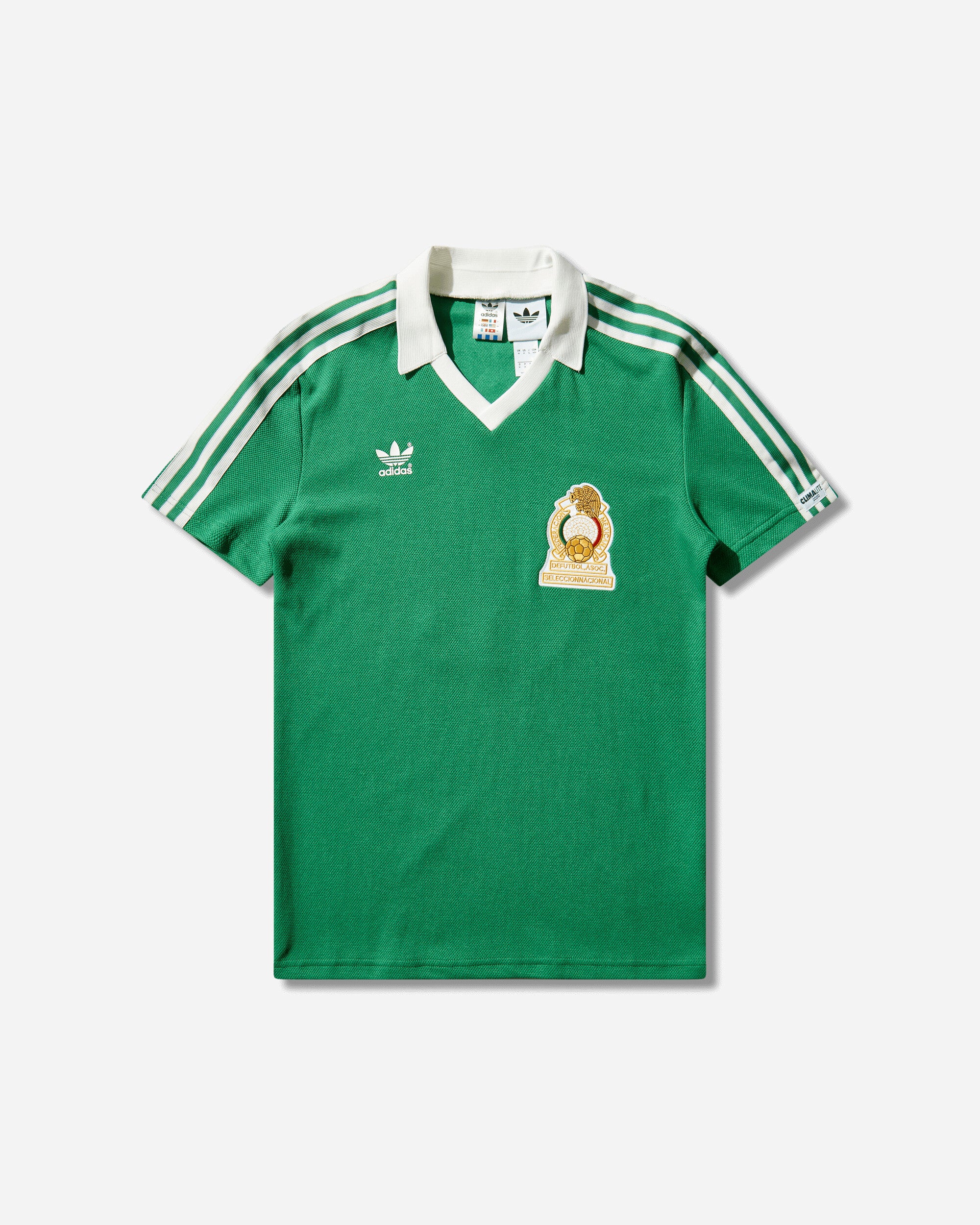 Men's Mexico Home Jersey 1986 Green
