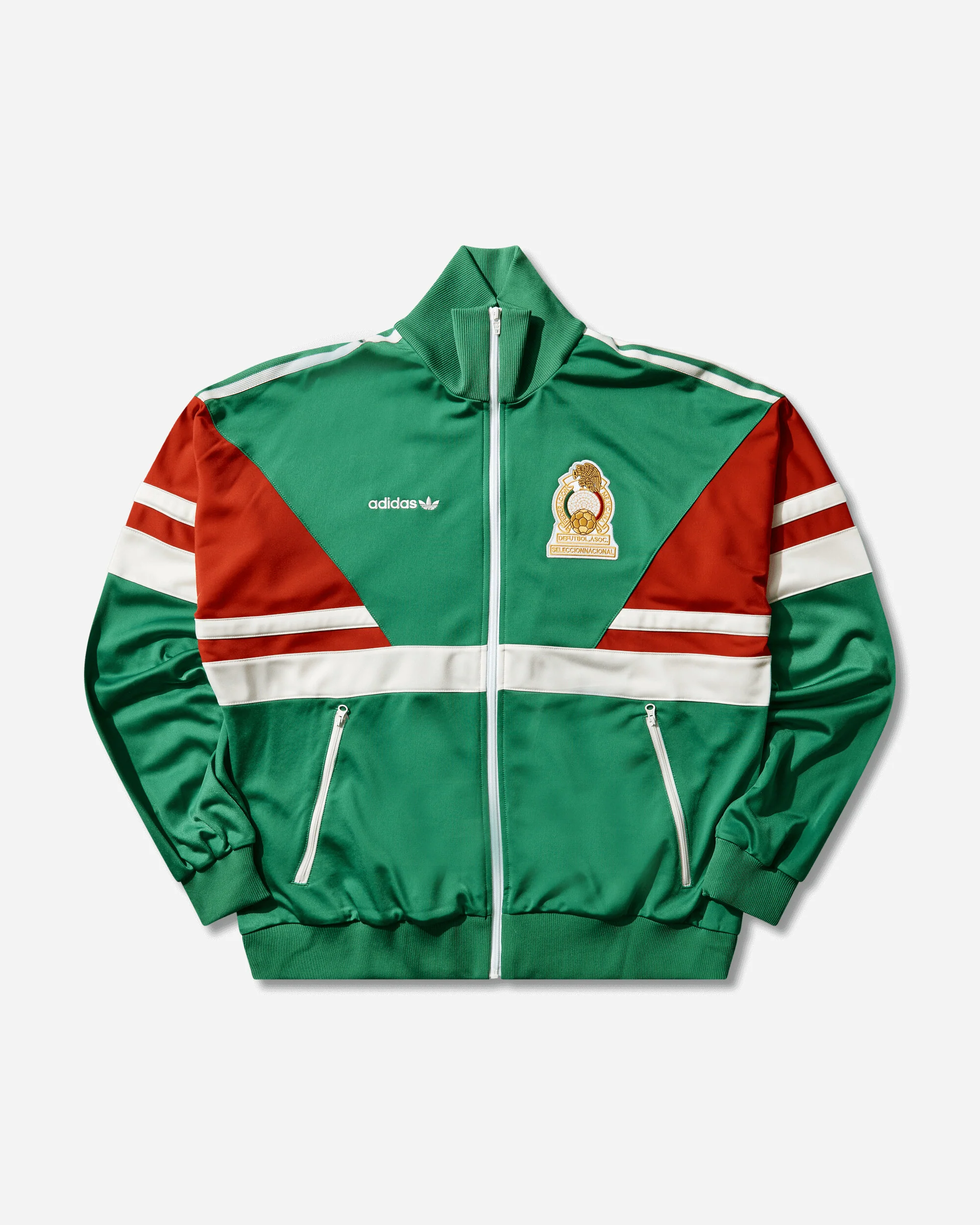 Men's Mexico 1986 Track Top Green
