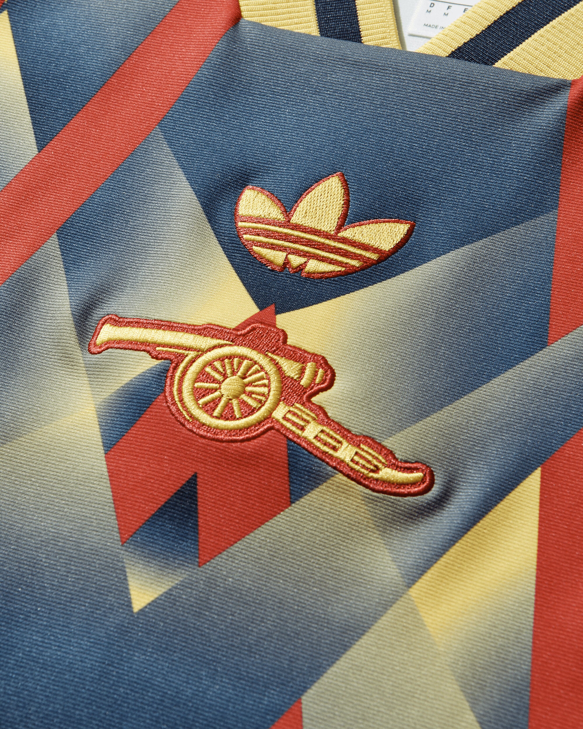 Men's Arsenal FC LFSTLR Jersey Yellow / Pure Ruby / Night Indigo - Image 3