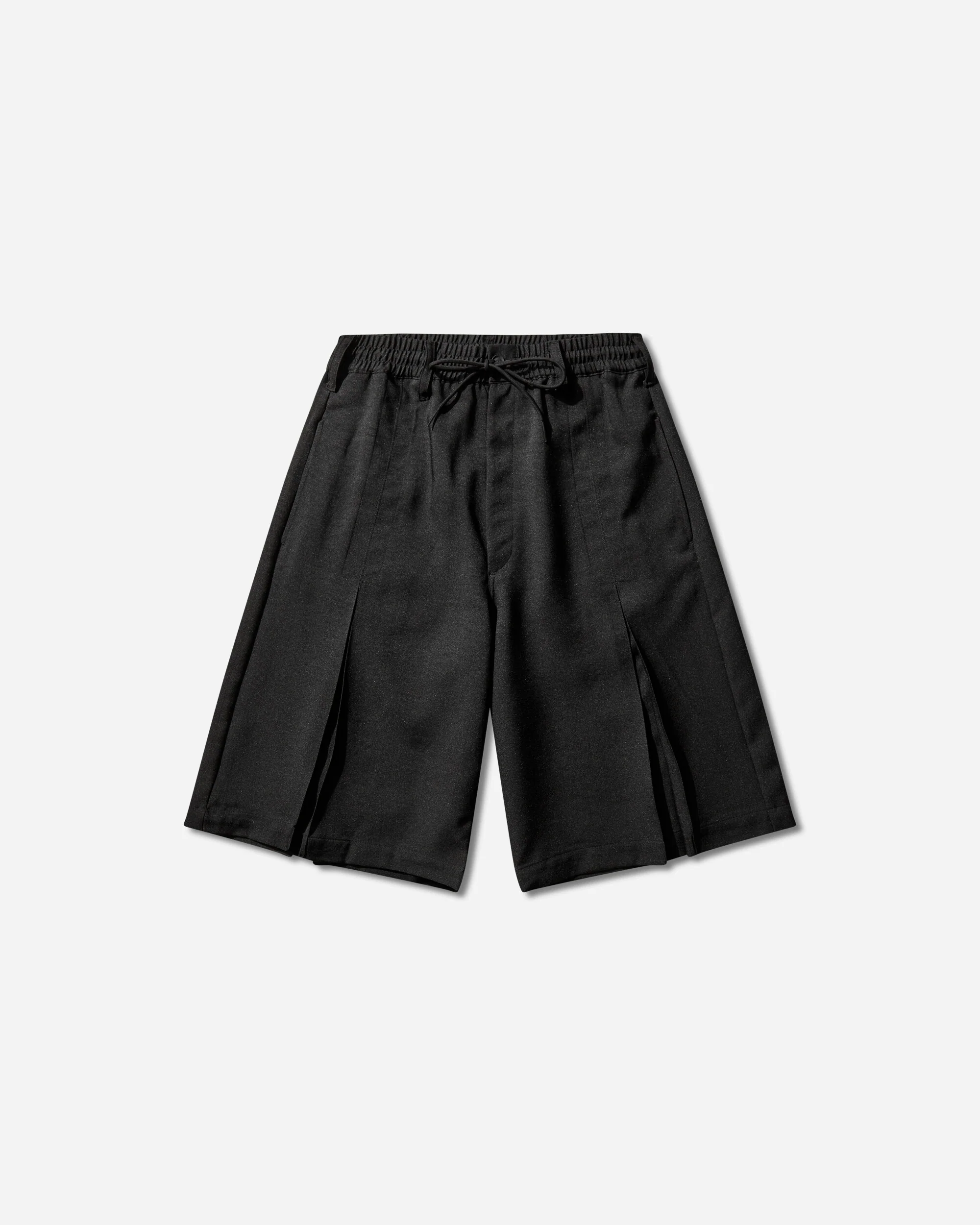 Y-3 Sport Uniform Pleated Shorts Black