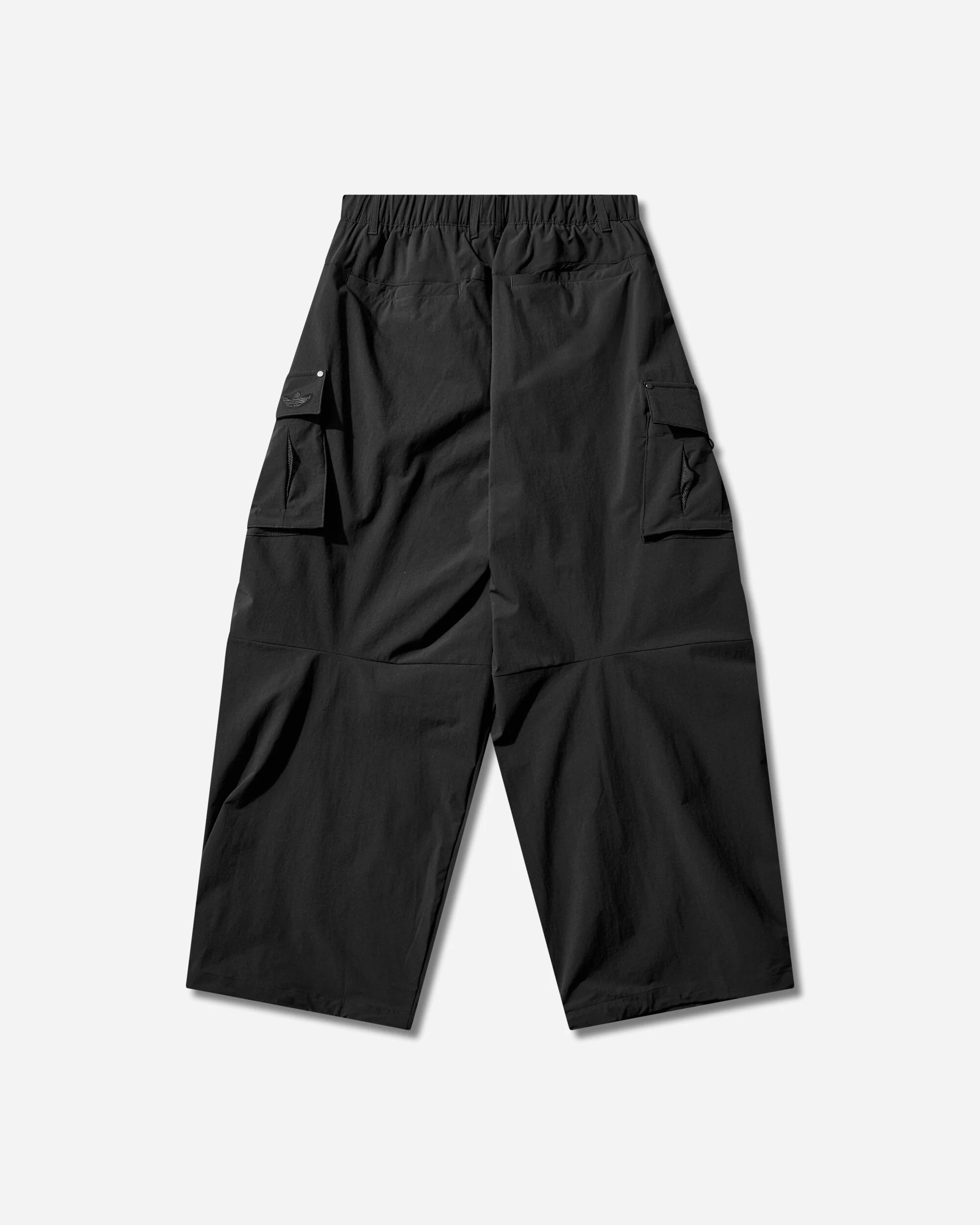 Men's Premium Essentials Utility Cargo Pants Black - Image 2