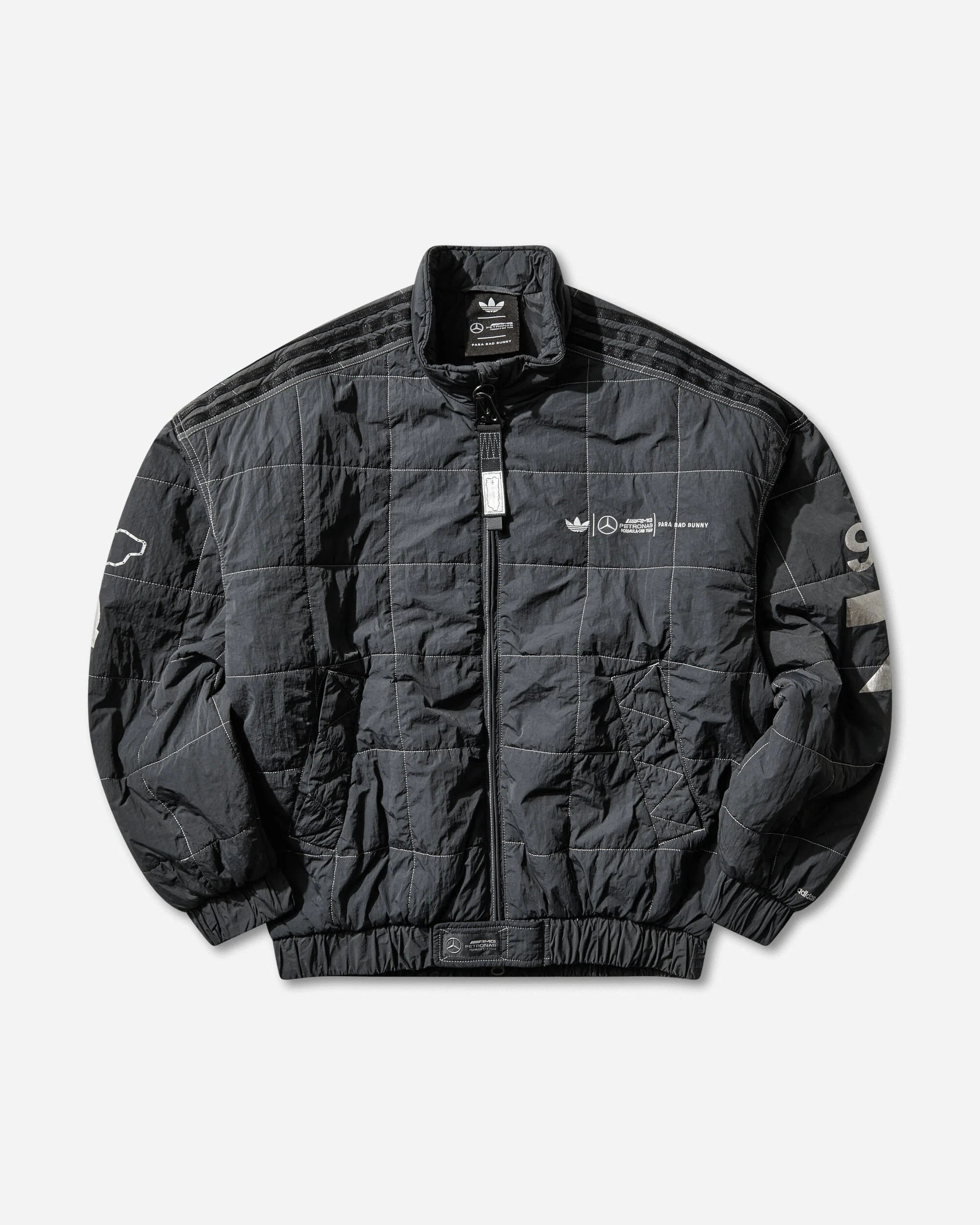 Men's Bad Bunny x Mercedes-AMG Petronas F1 Team Jacket Solid Grey