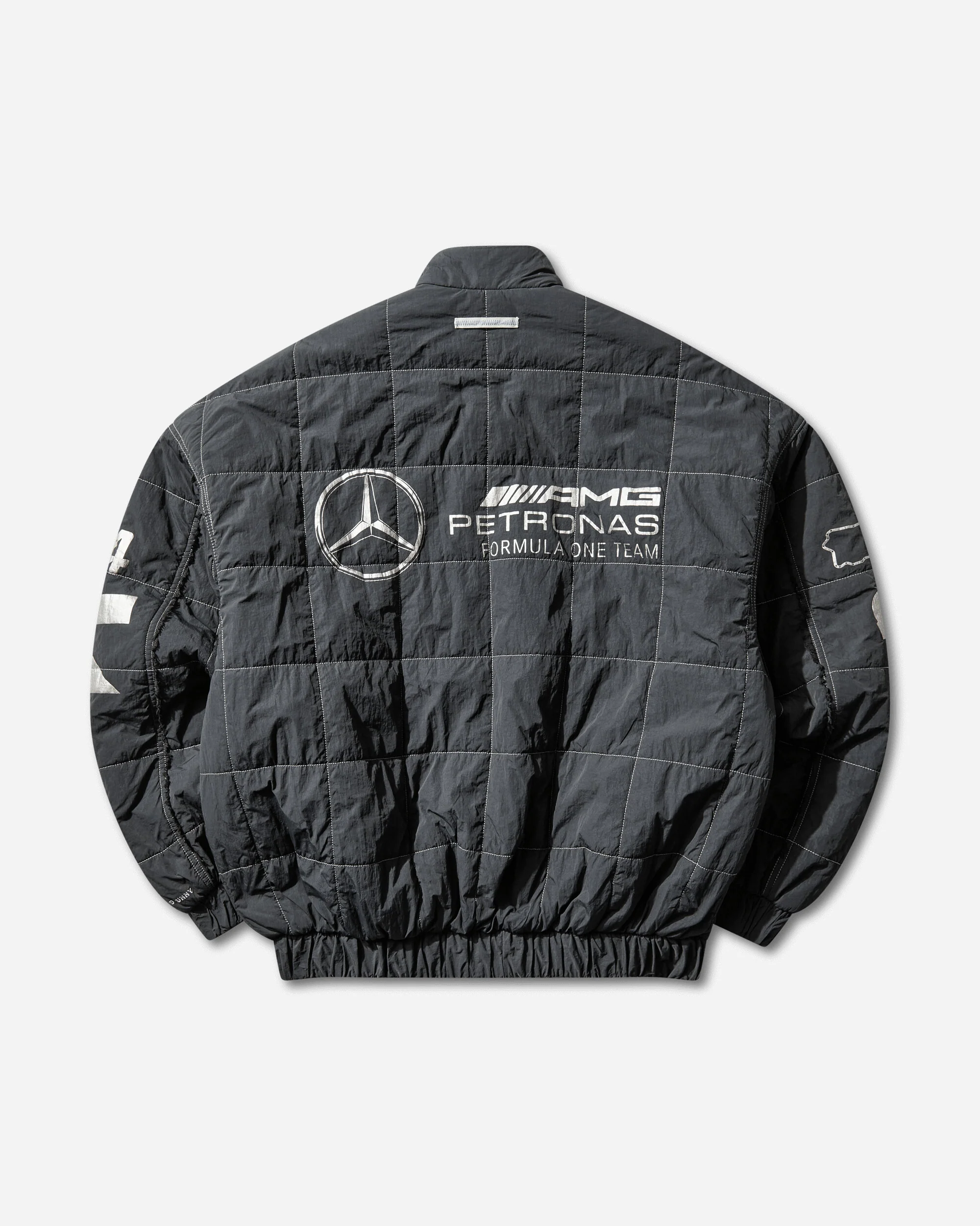 Men's Bad Bunny x Mercedes-AMG Petronas F1 Team Jacket Solid Grey - Image 2