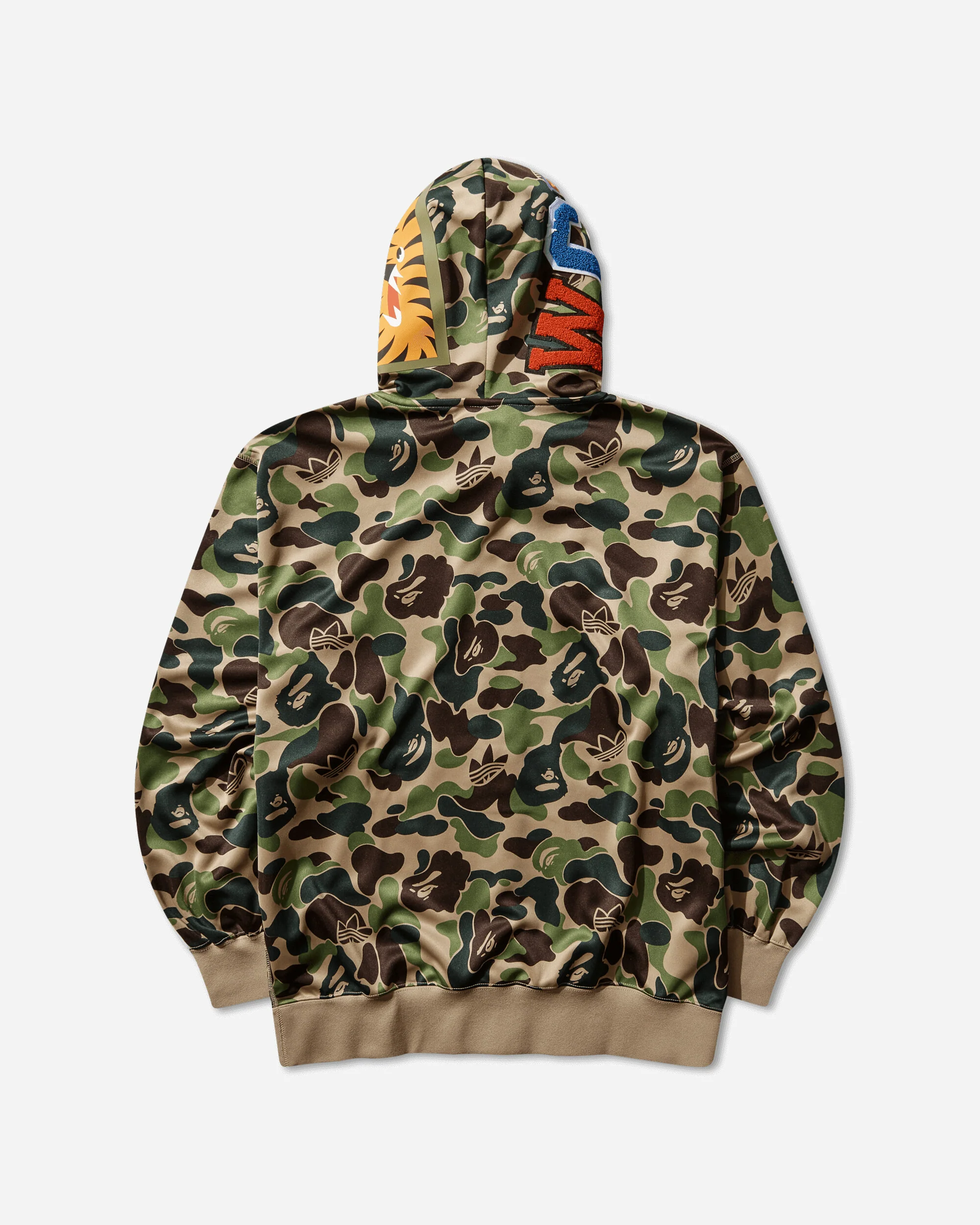 BAPE Shark Track Hoodie Crew Green - Image 2