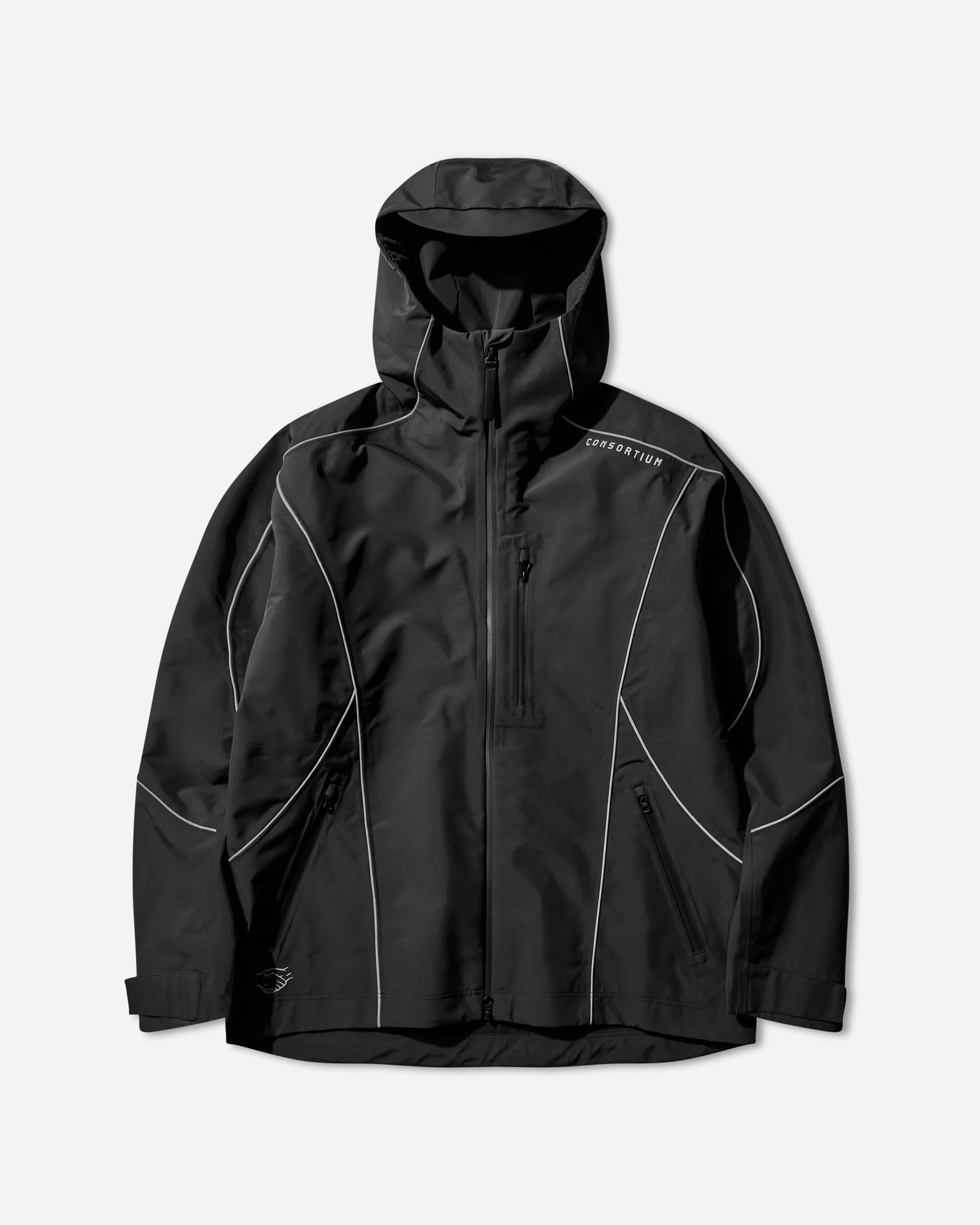 Men's Consortium Shell Jacket Black