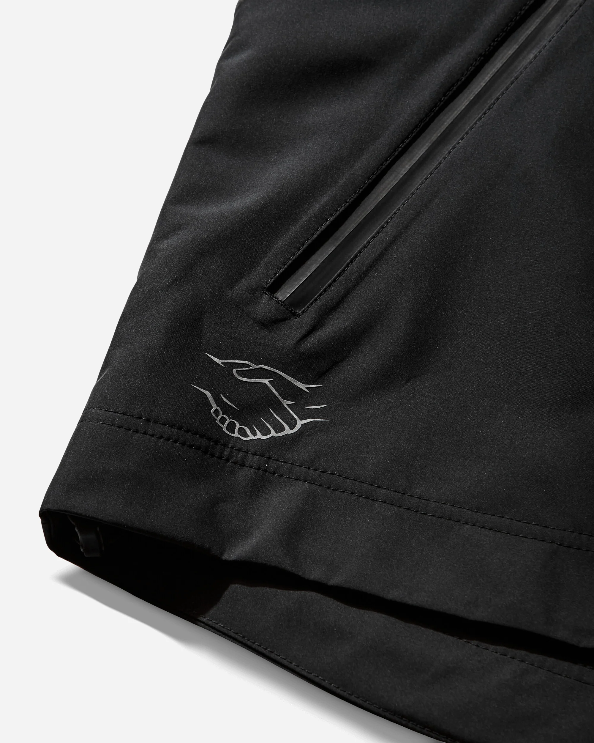 Men's Consortium Shell Jacket Black - Image 4