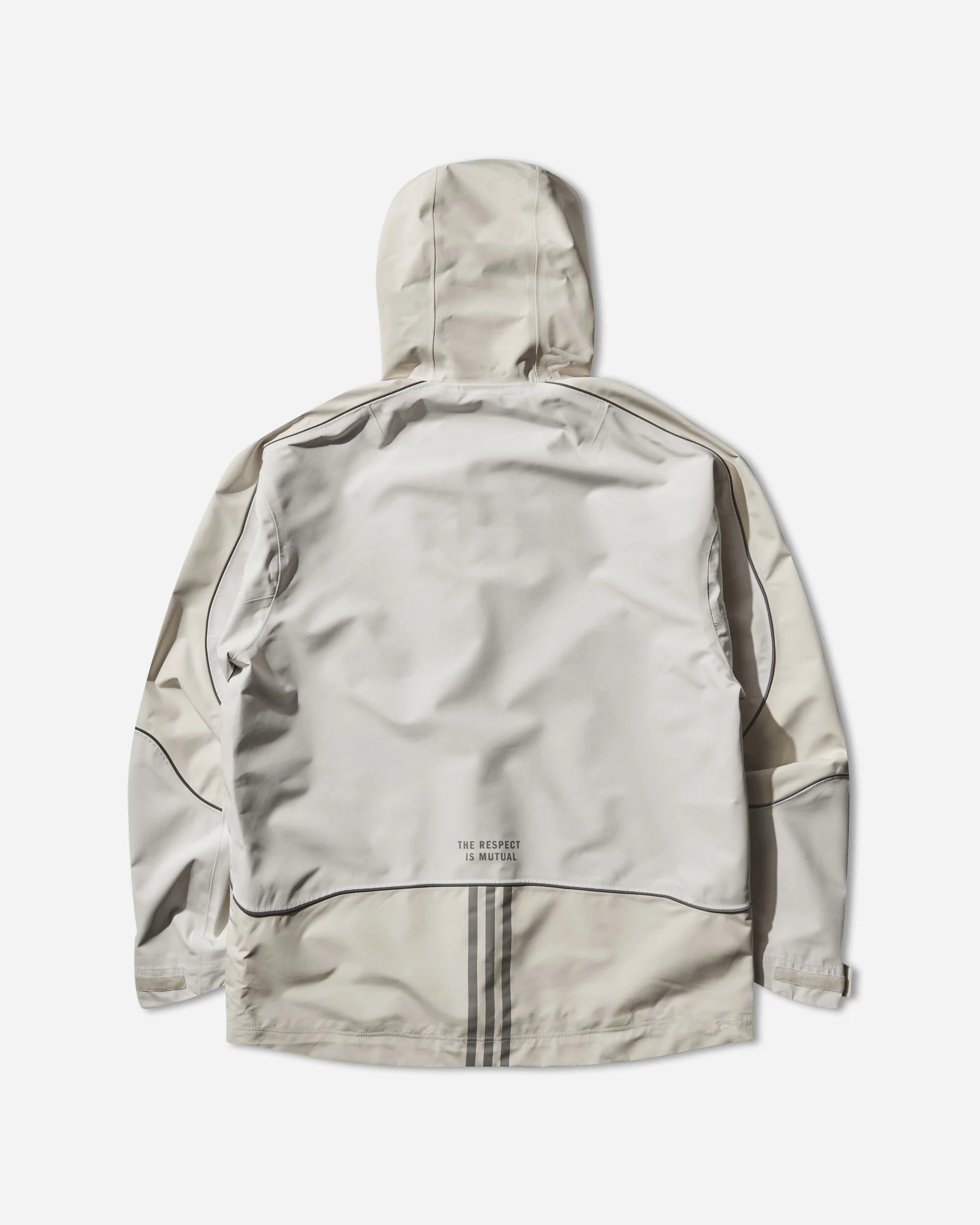 Men's Consortium Shell Jacket Chalk White - Image 2