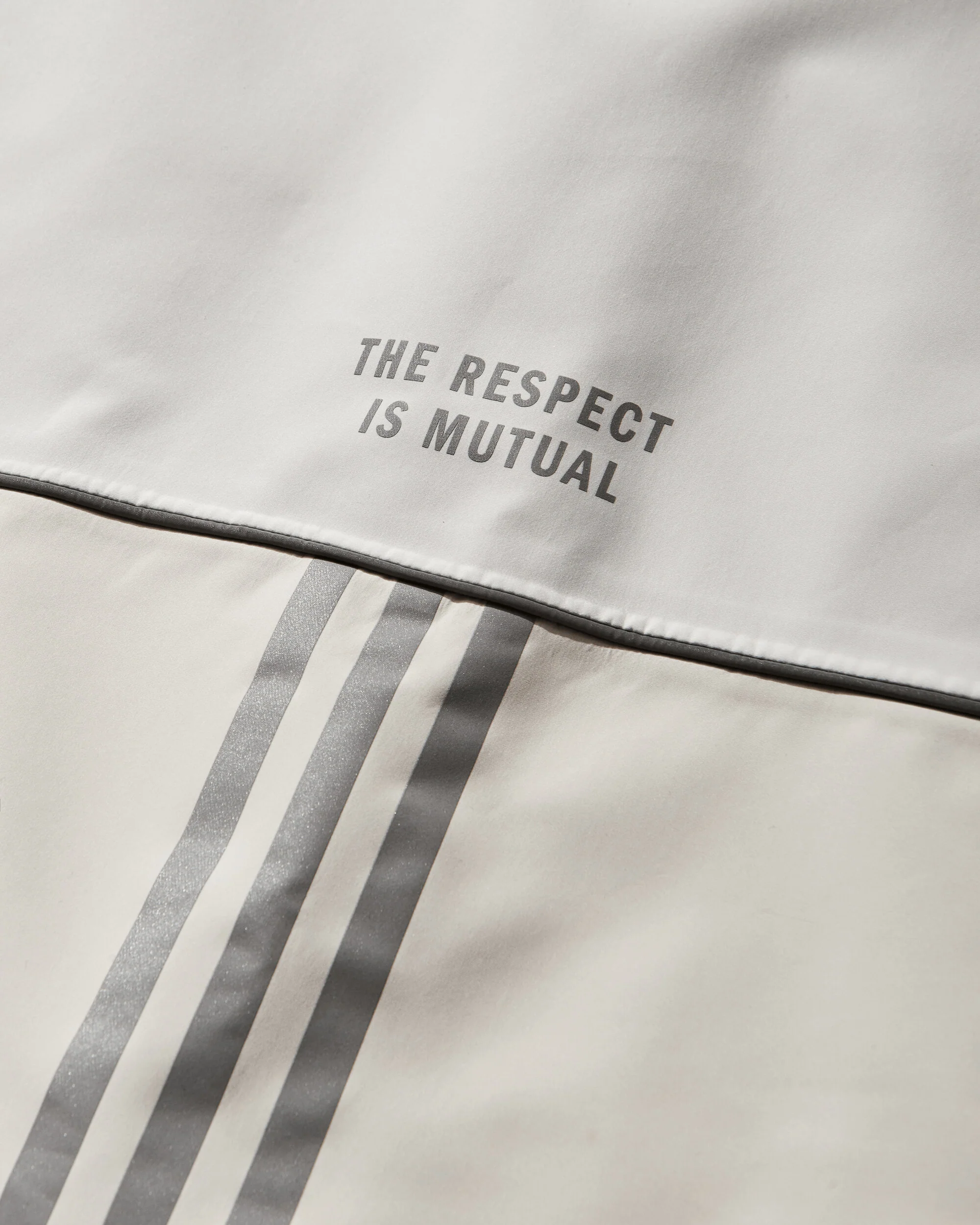 Men's Consortium Shell Jacket Chalk White - Image 3