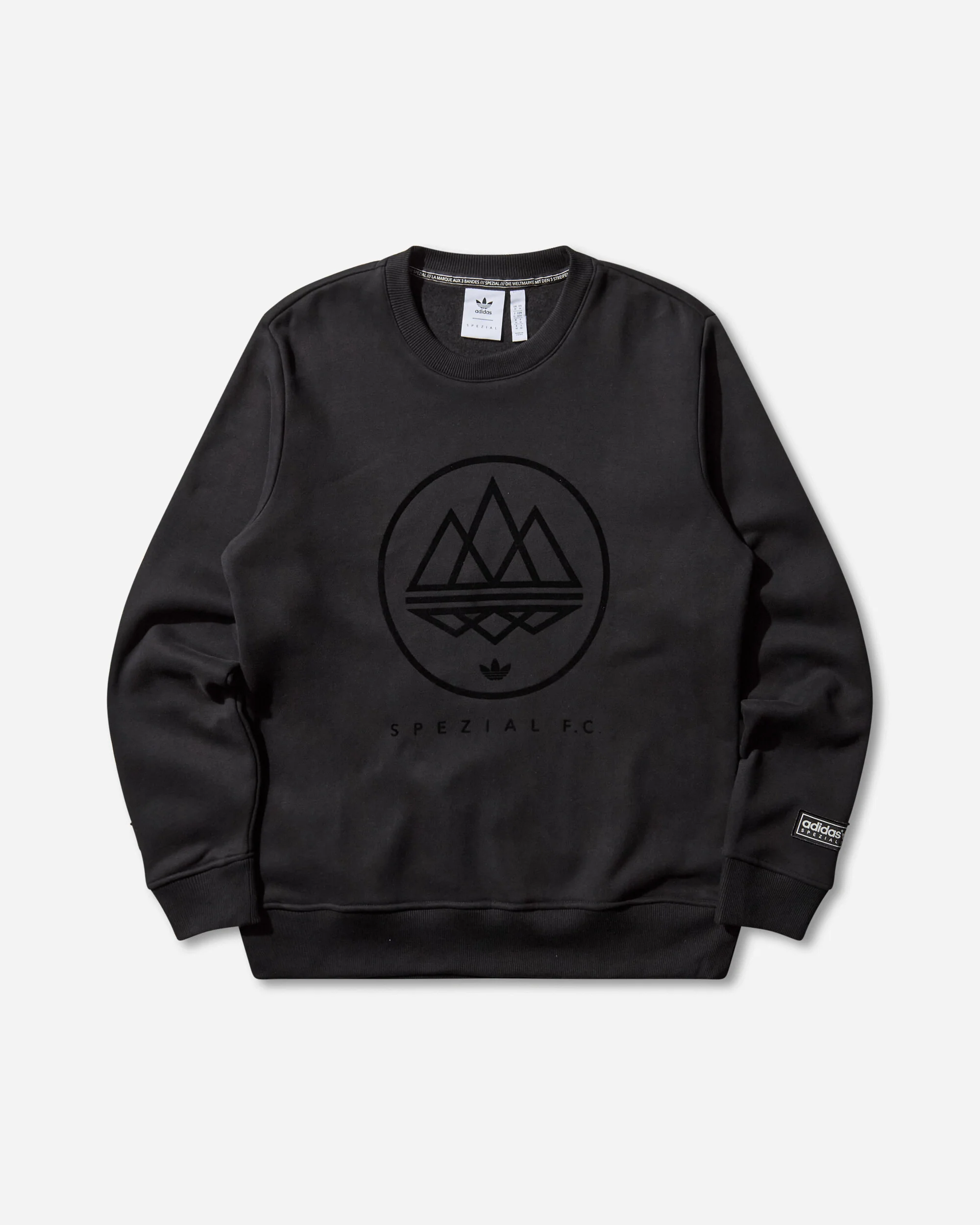 Men's SPZL F.C. Crewneck Sweatshirt Black