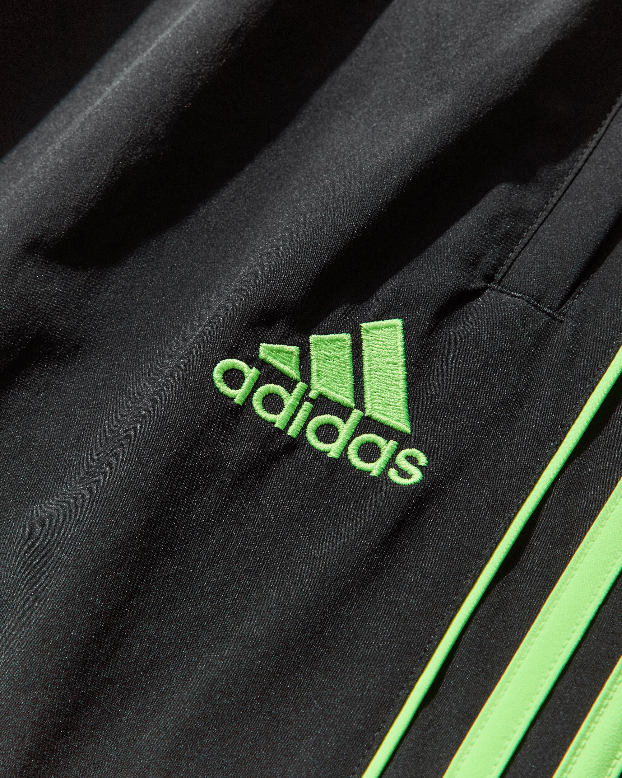 Men's Teamgeist Adicolor Track Pants Black - Image 3