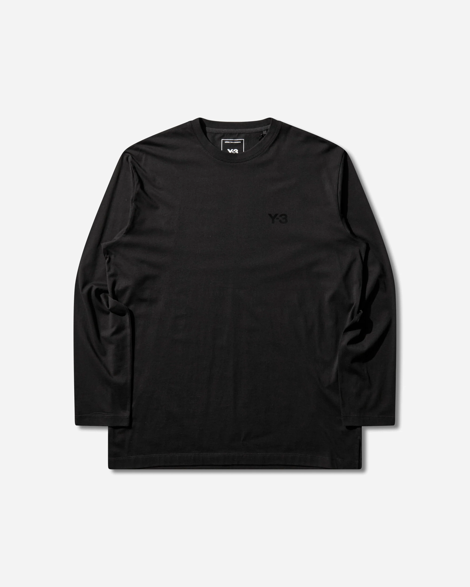 Y-3 Logo Longsleeve T-Shirt Black