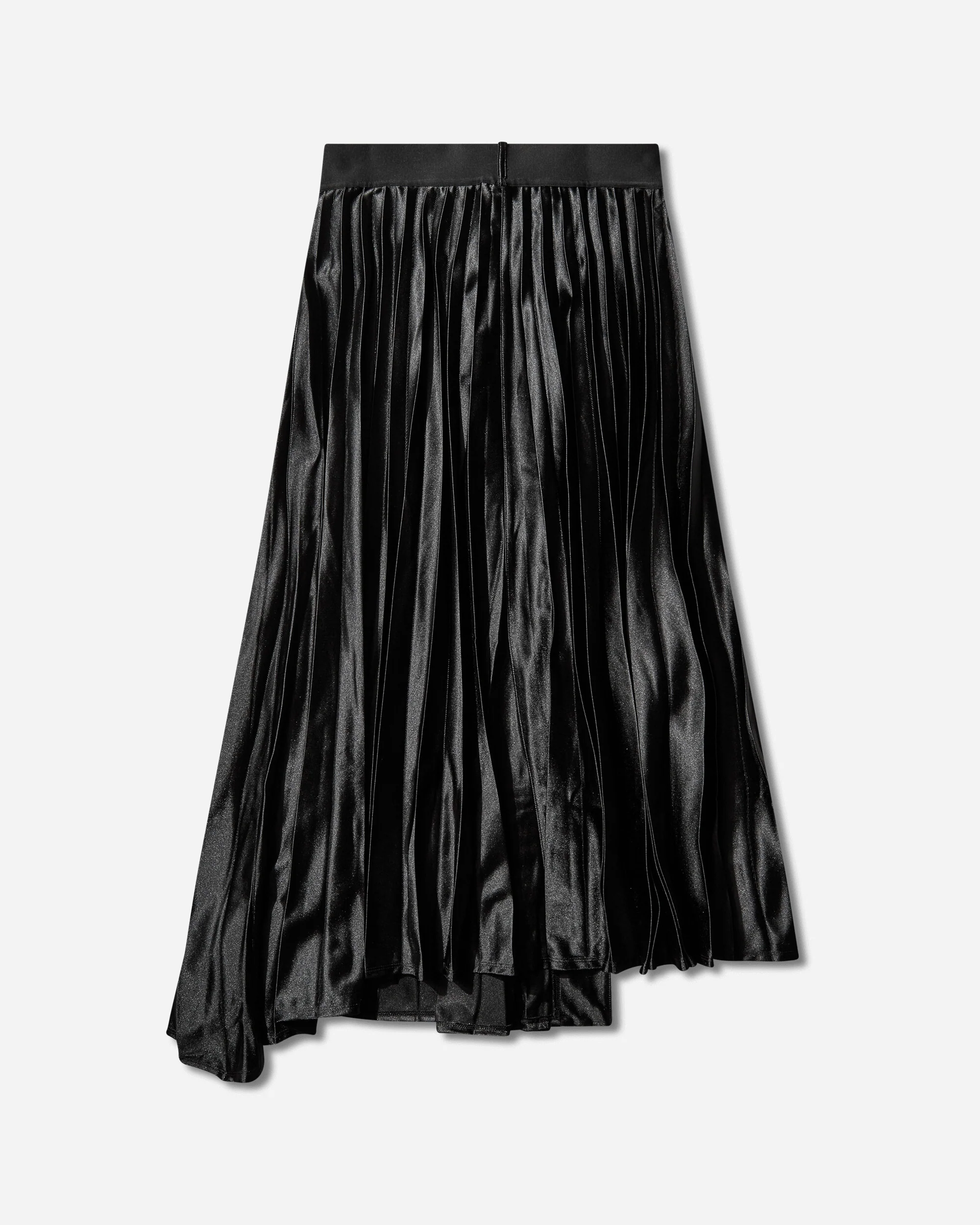 Women's Willy Chavarria Pleated Skirt Black - Image 2