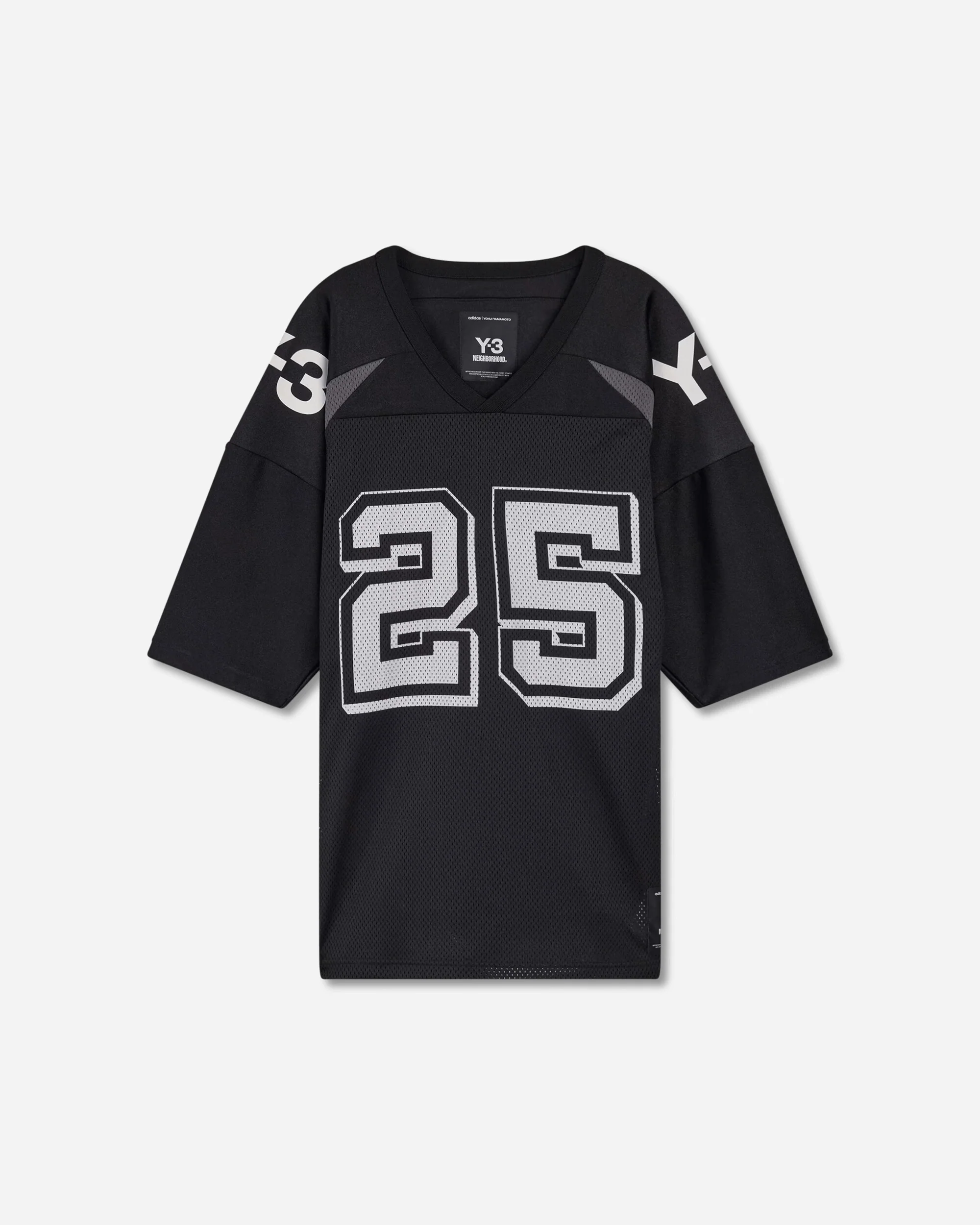 Men's Y-3 x Neighborhood Football Jersey Black