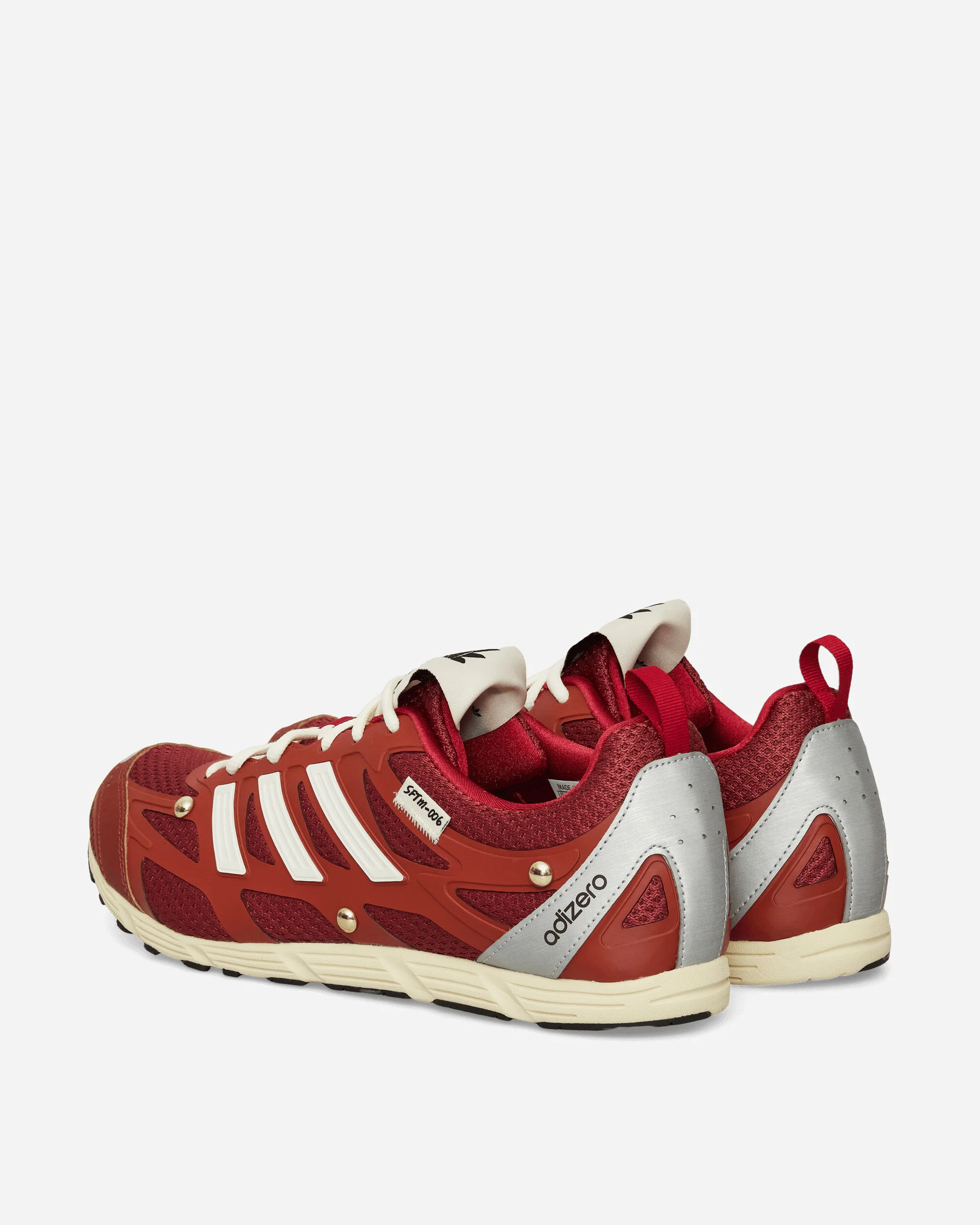SFTM Adizero PR Sneakers Legacy Red / Cream White - Image 4