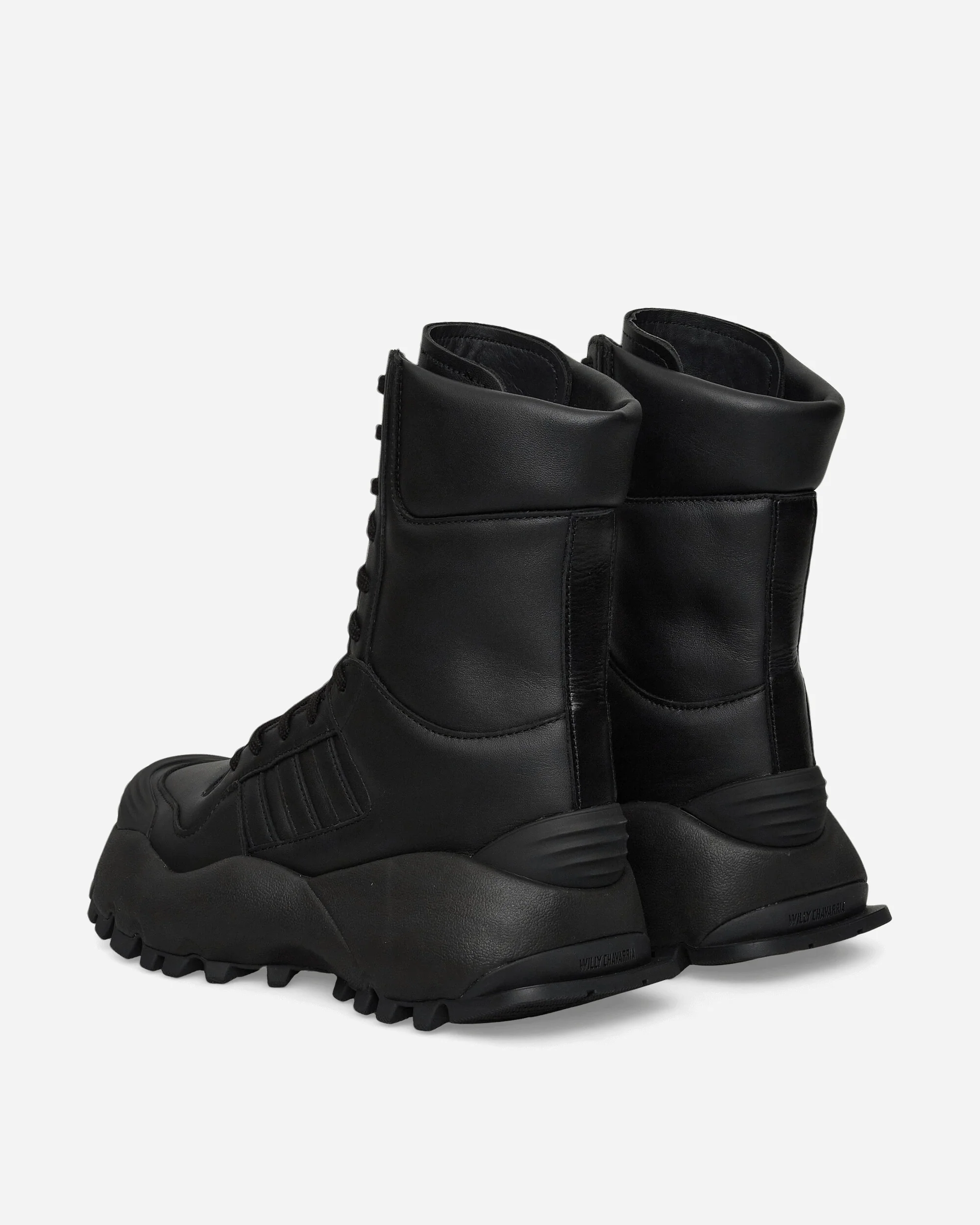 Willy Chavarria Forum Boot Mid Core Black - Image 4