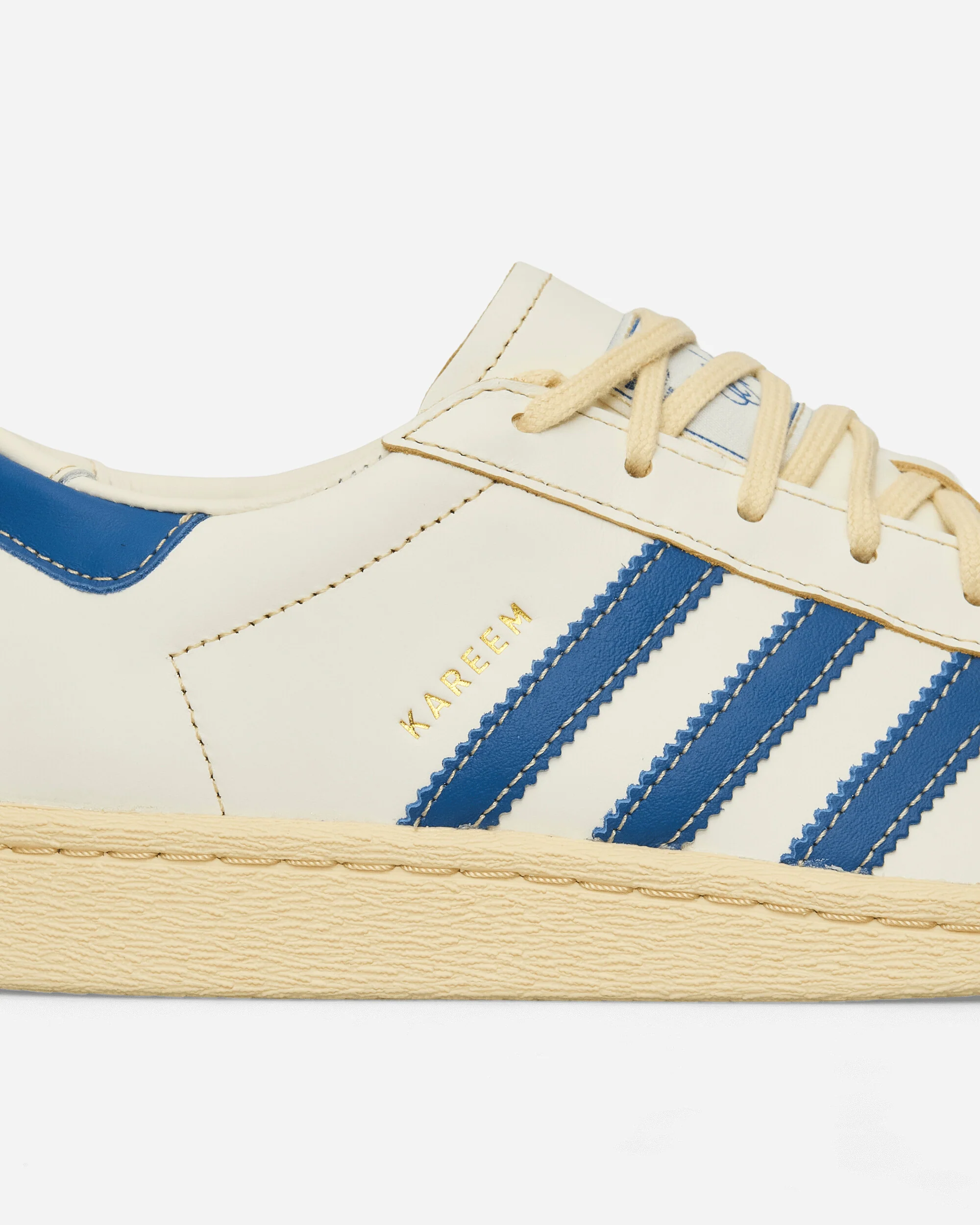 Willy Chavarria Jabbar Dress Sneakers Off White / Dark Marine - Image 7