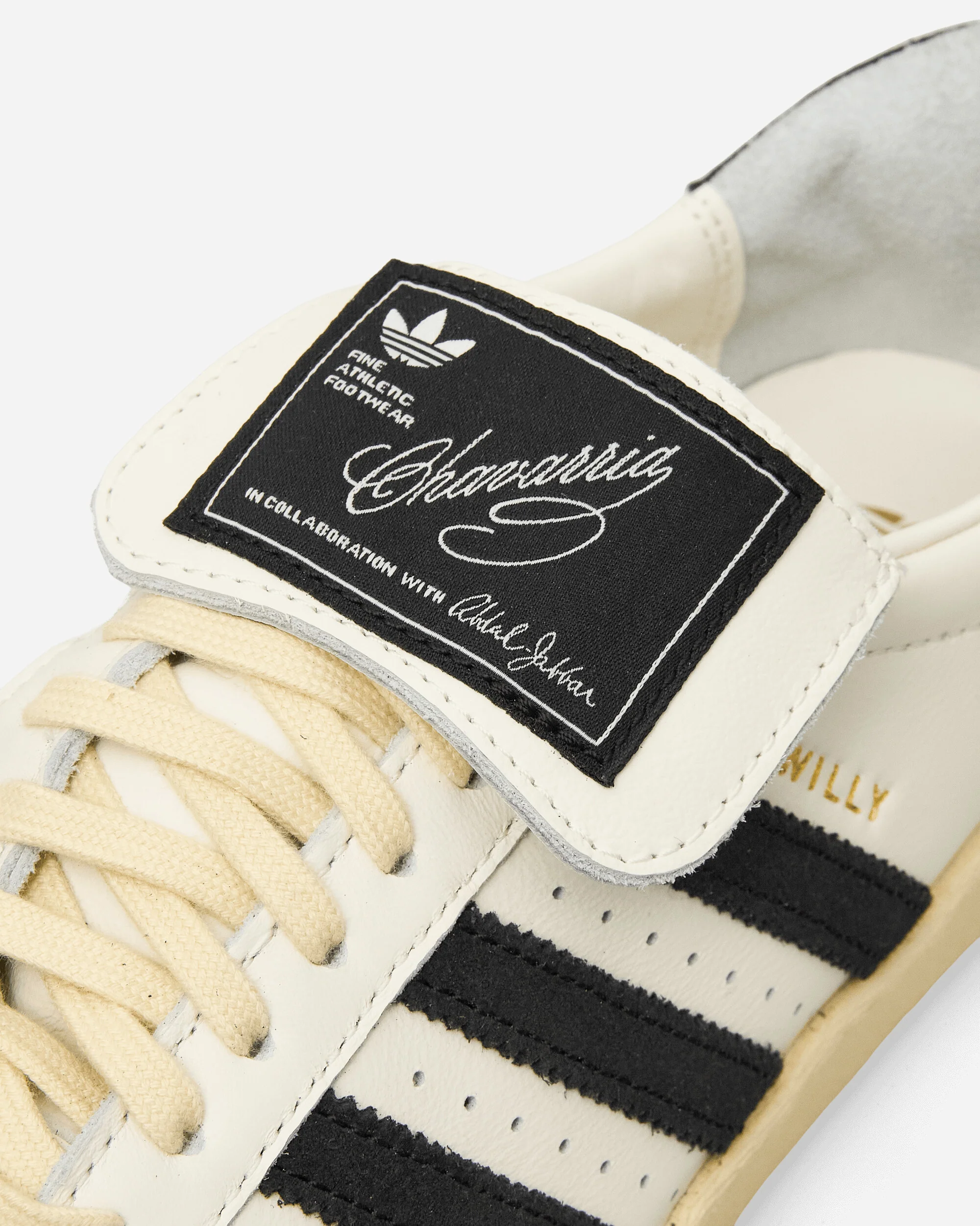 Willy Chavarria Jabbar Low Sneakers Off White / Core Black - Image 7