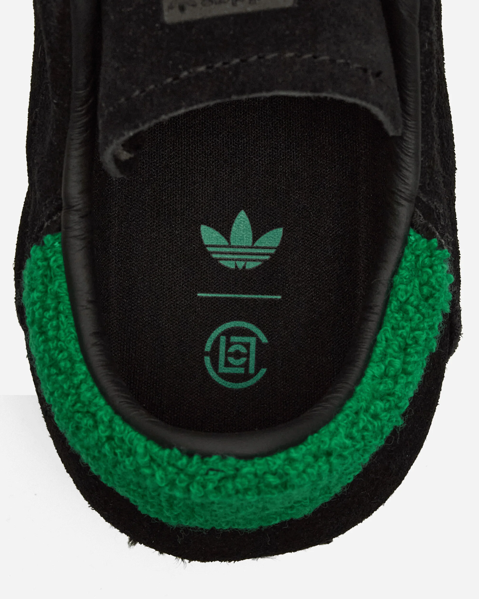 CLOT by Edison Chen Stan Smith Sneakers Core Black / Green - Image 6