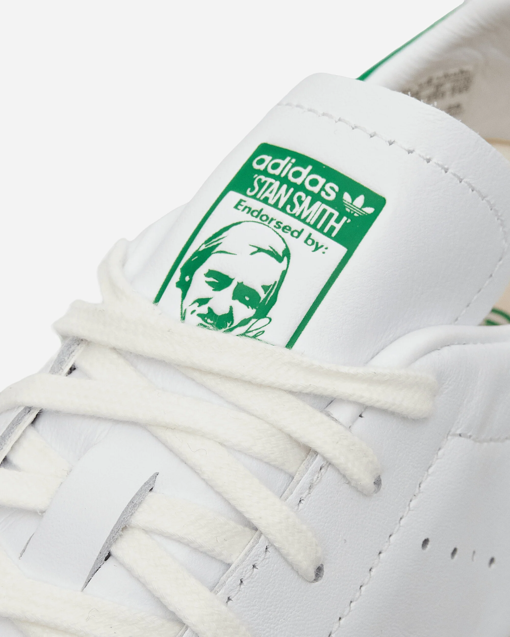 CLOT by Edison Chen Stan Smith Sneakers Cloud White / Green - Image 6