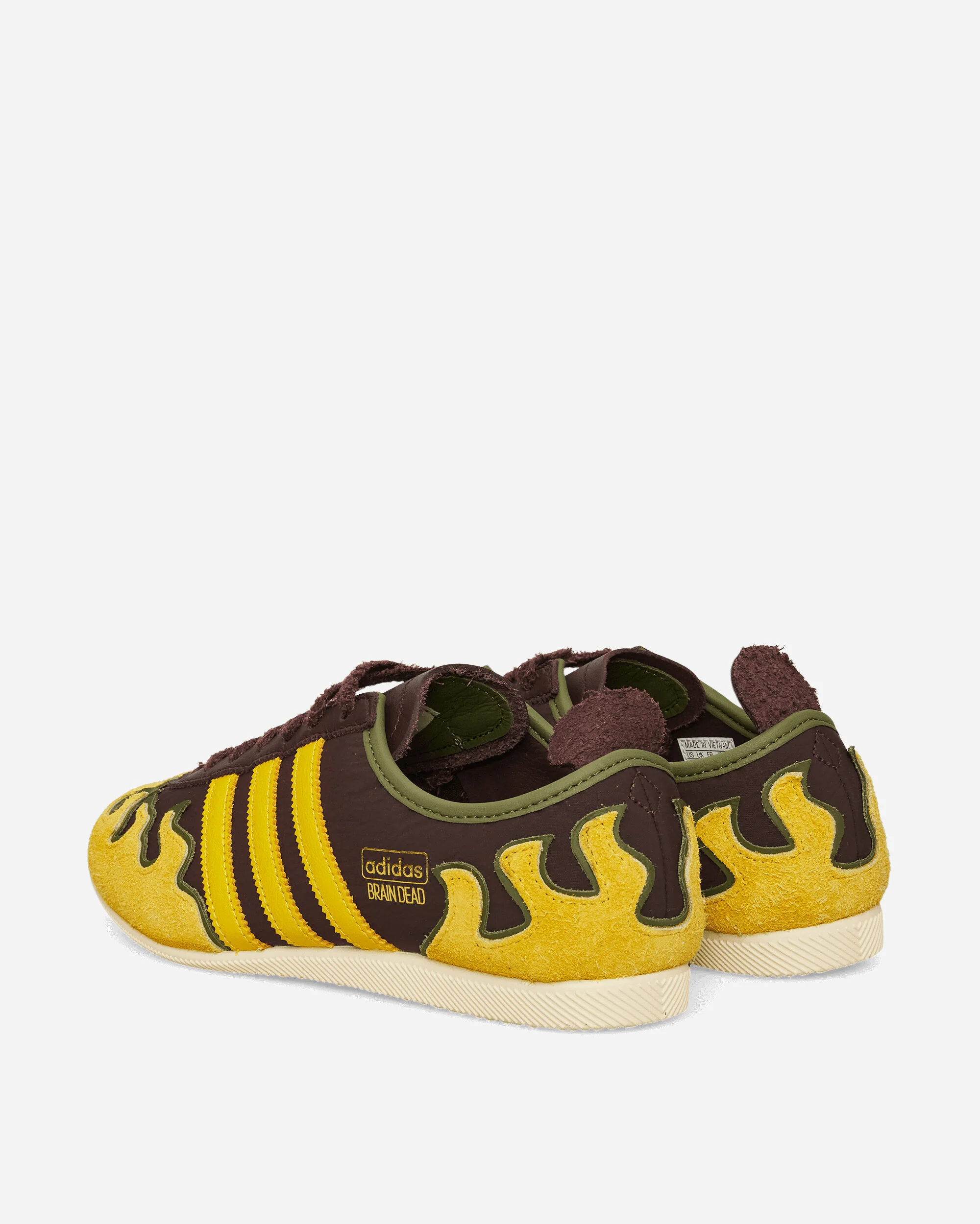 Brain Dead Japan Sneakers Shadow Brown / Yellow - Image 4