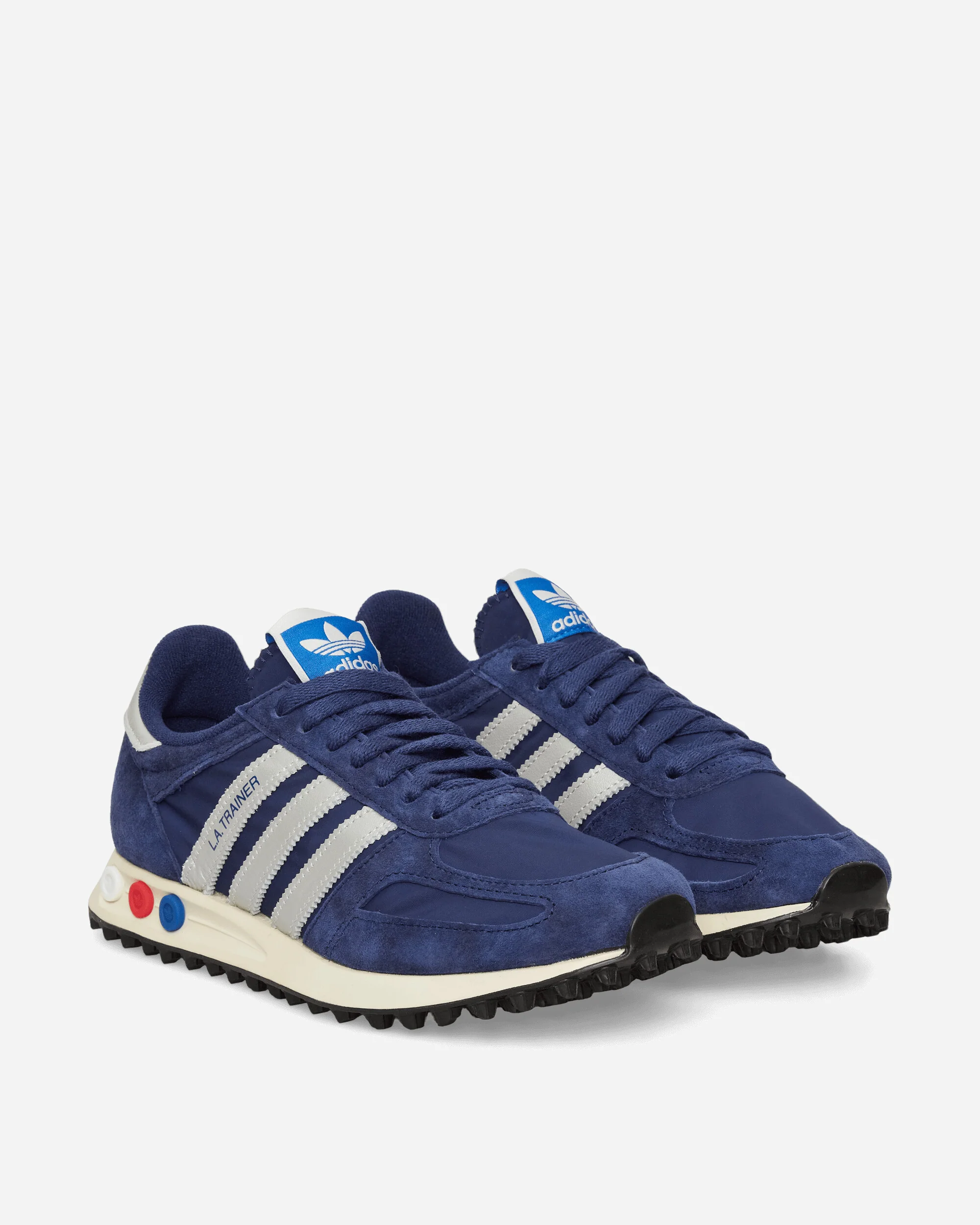 LA Trainer OG Sneakers Dark Blue / Silver Metallic / Off White - Image 2