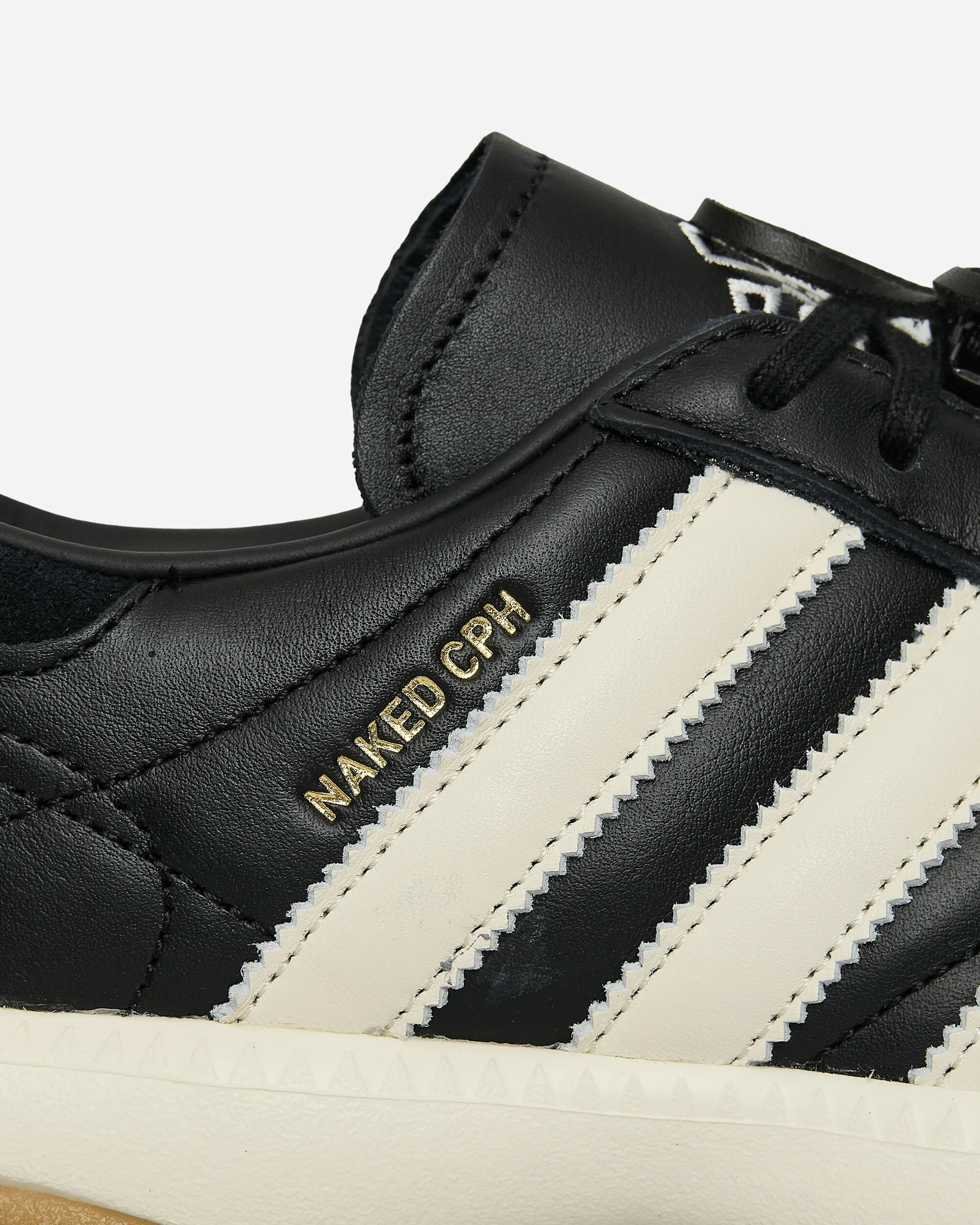 Naked Copenhagen x Maha Samba Sneakers Core Black / Off White - Image 6