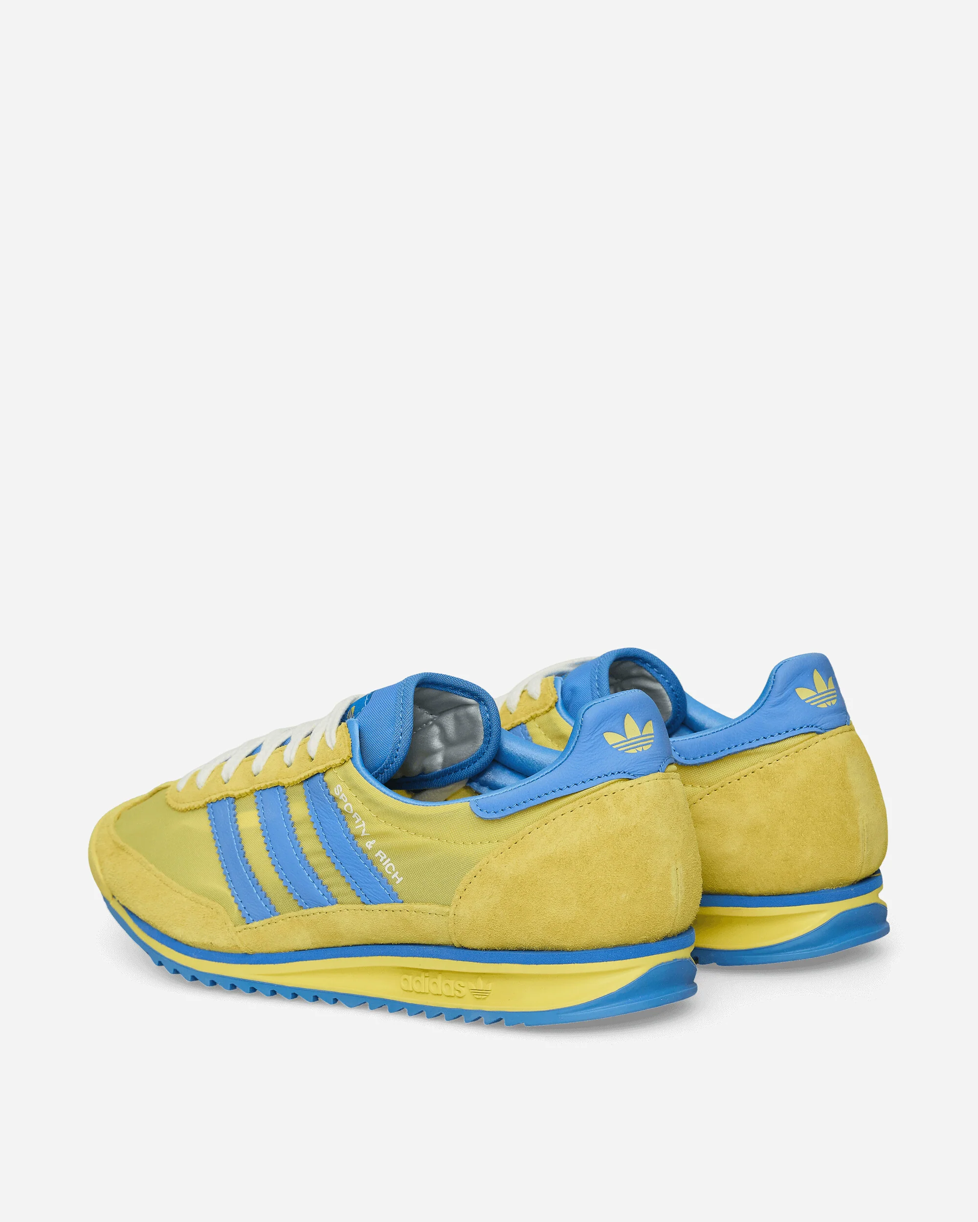 Sporty & Rich SL72 Sneakers Light Yellow / Real Blue - Image 4
