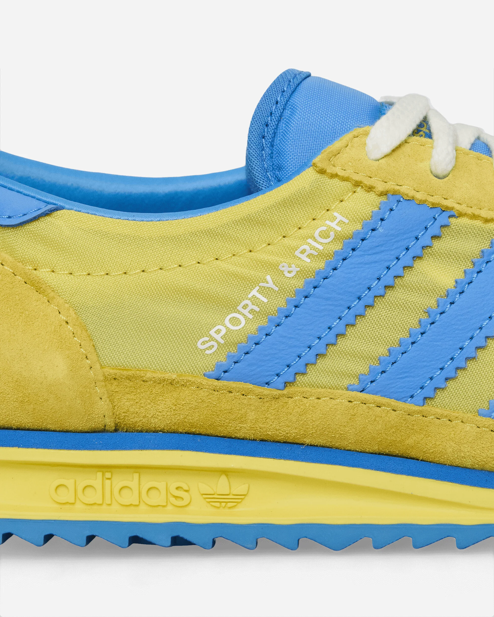 Sporty & Rich SL72 Sneakers Light Yellow / Real Blue - Image 6