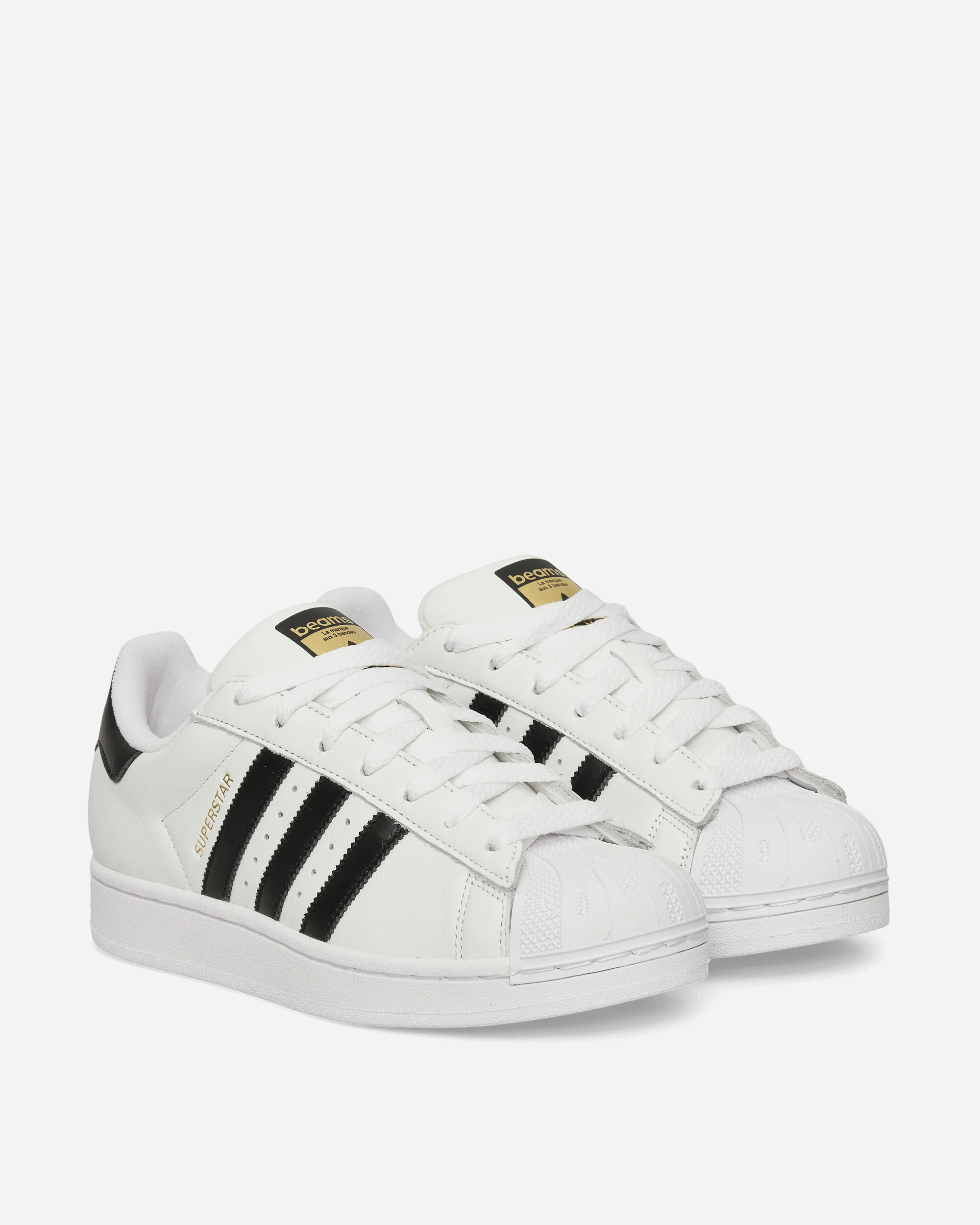 BEAMS Superstar Sneakers White / Core Black - Image 2