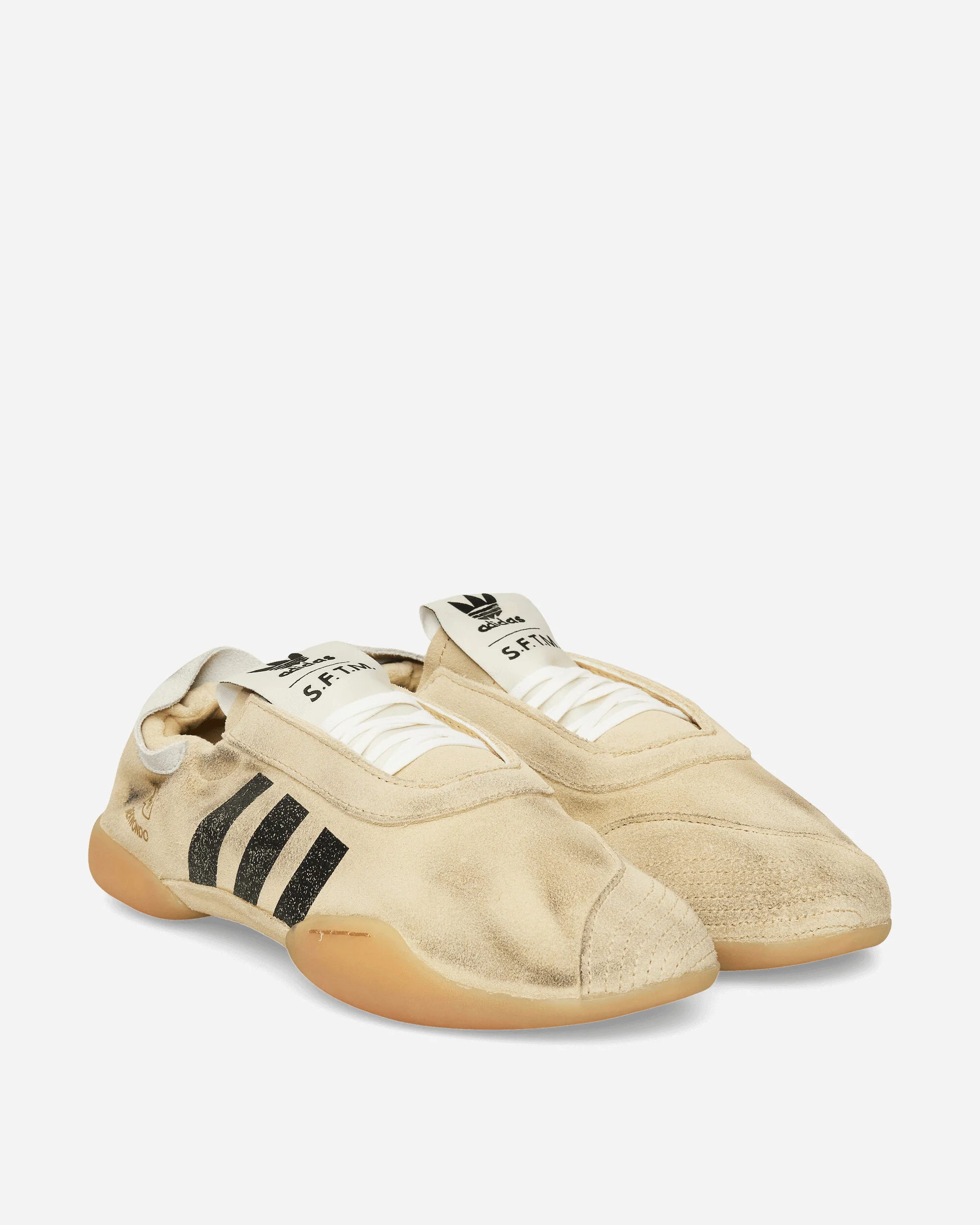 Women's SFTM Taekwondo Mei Sneakers Cream White / Core Black - Image 2