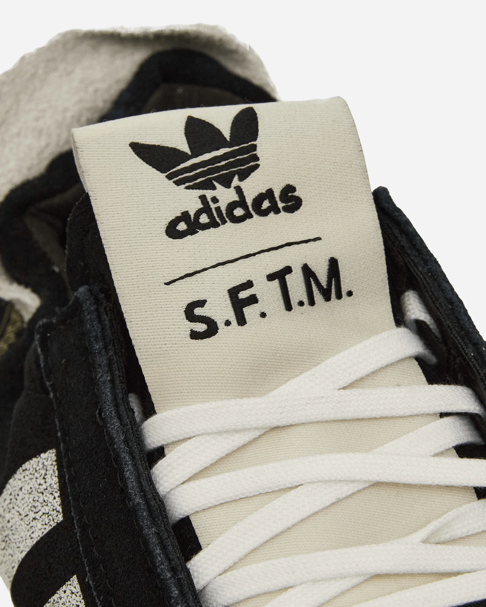 Women's SFTM Taekwondo Mei Sneakers Core Black / Cream White - Image 6