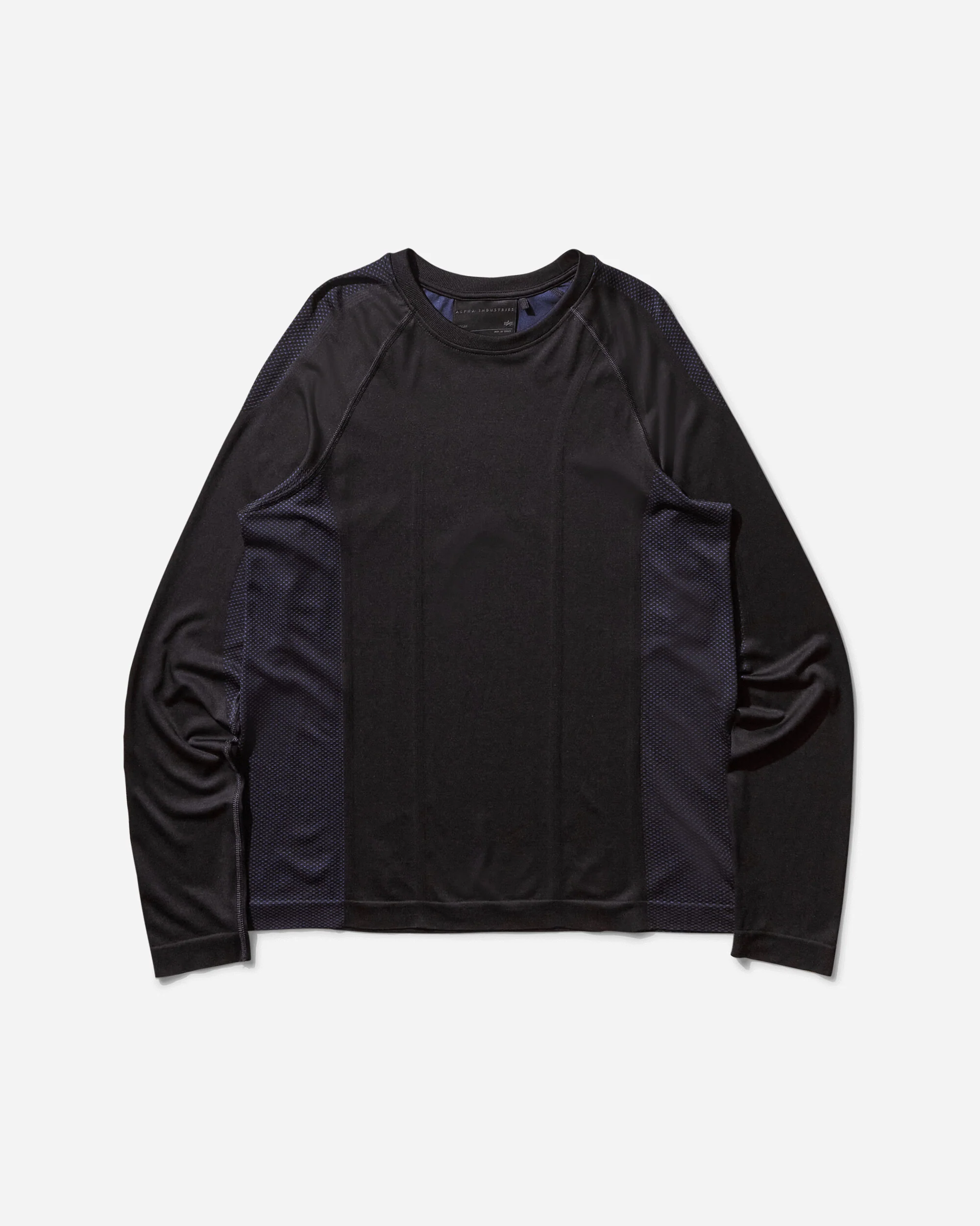 Men's UV Seamless Longsleeve T-Shirt Black