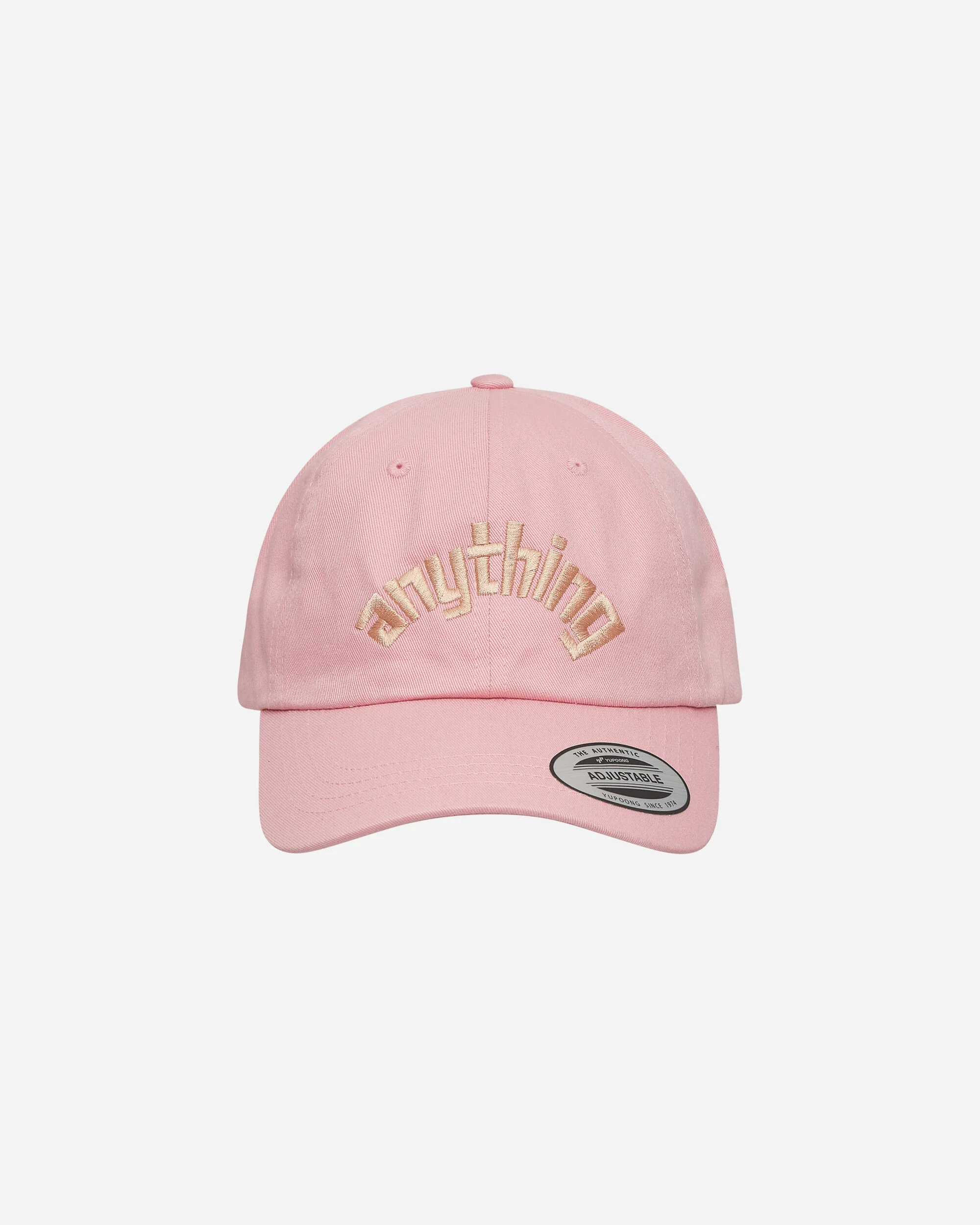 Curved Logo Dad Hat Pink - Image 2