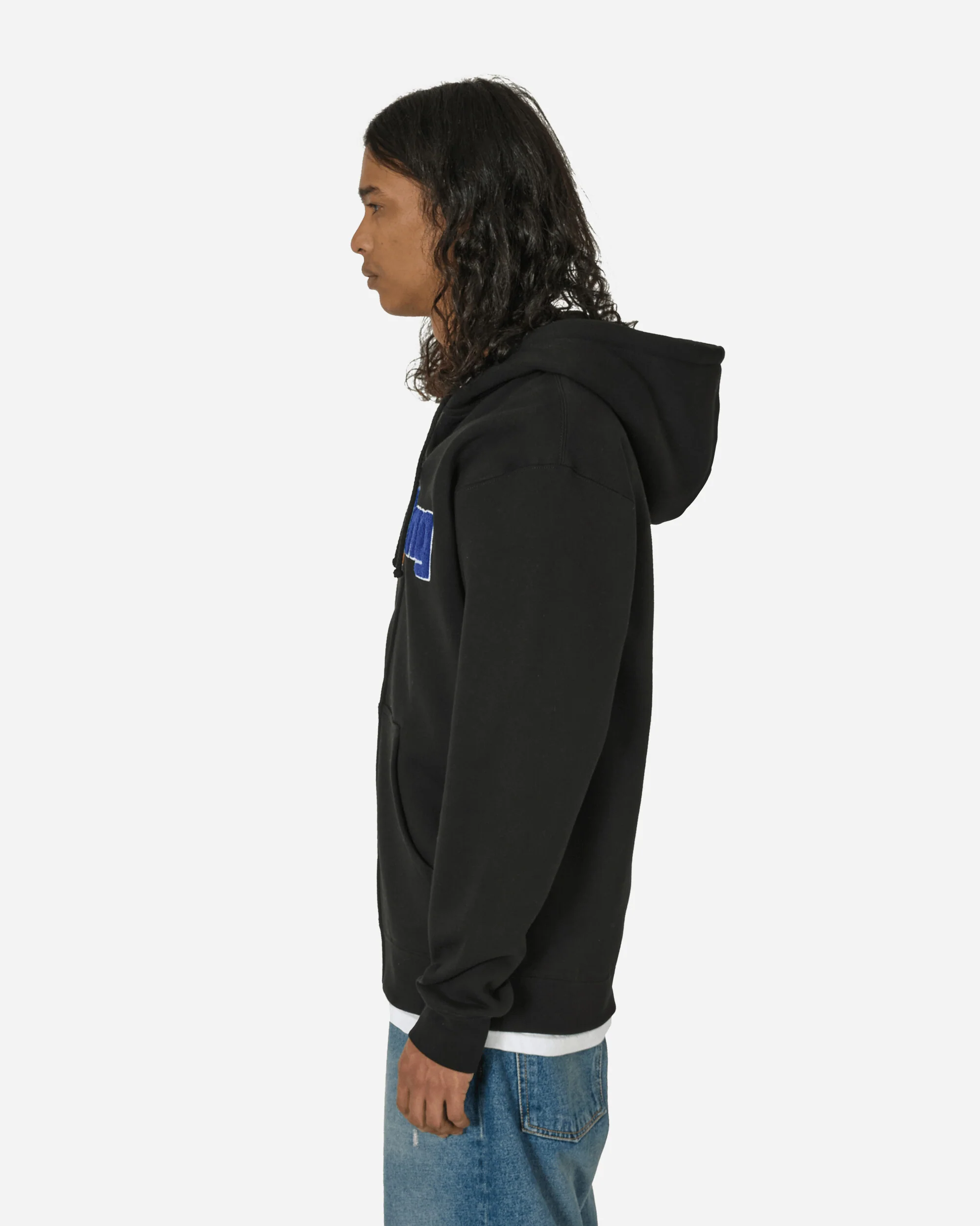 Speedball Logo Zip-Up Hoodie Black - Image 2