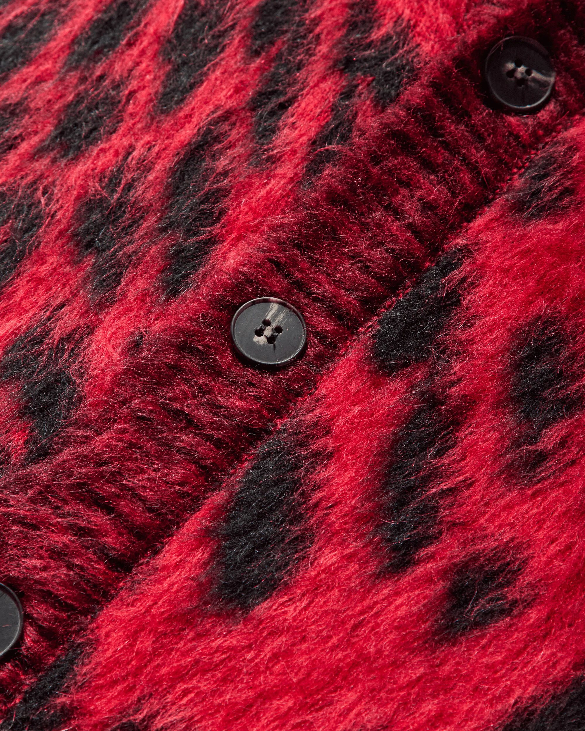 Brushed Leopard Vest Red - Image 4