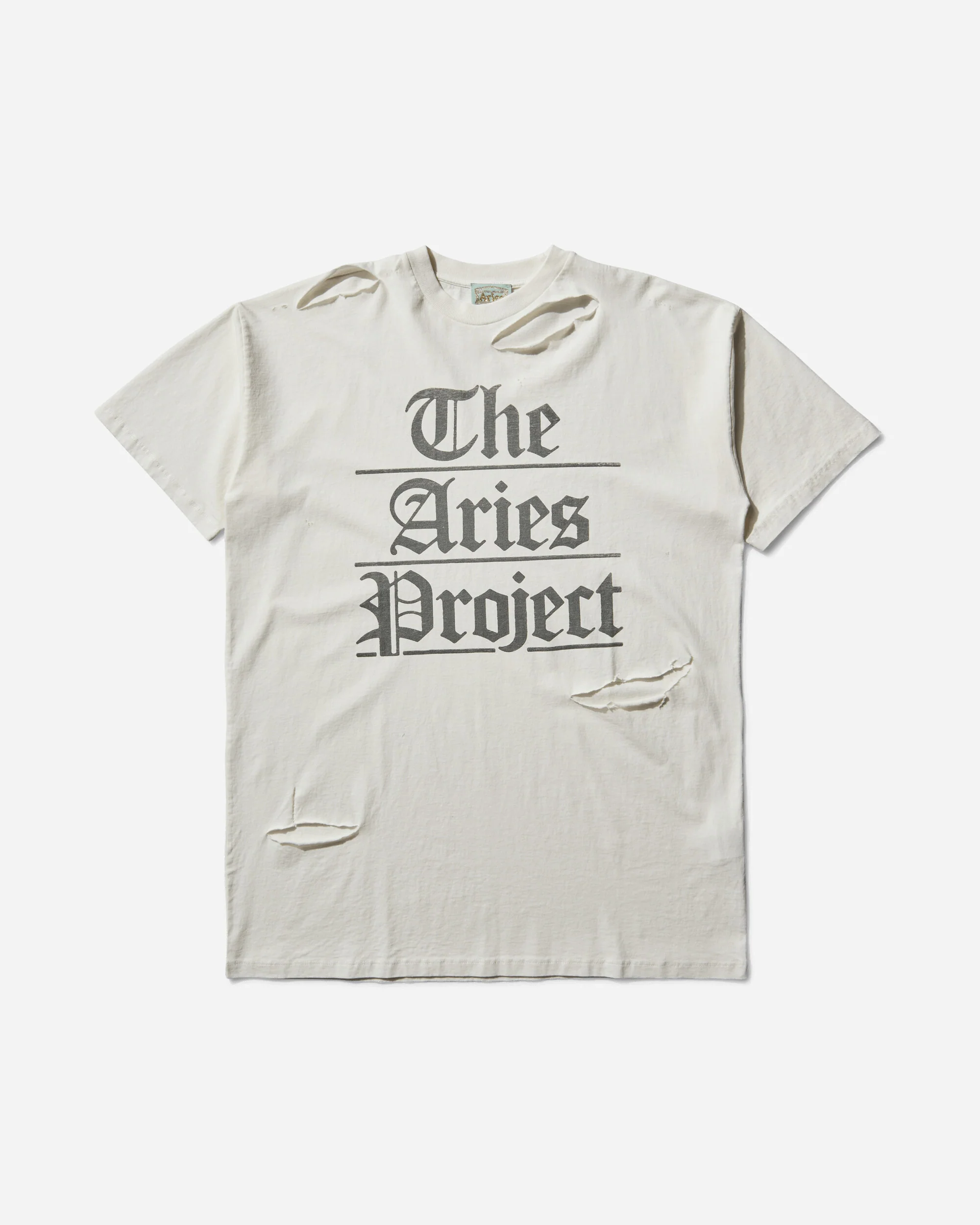 Women's Distressed The Aries Project Dress Off White