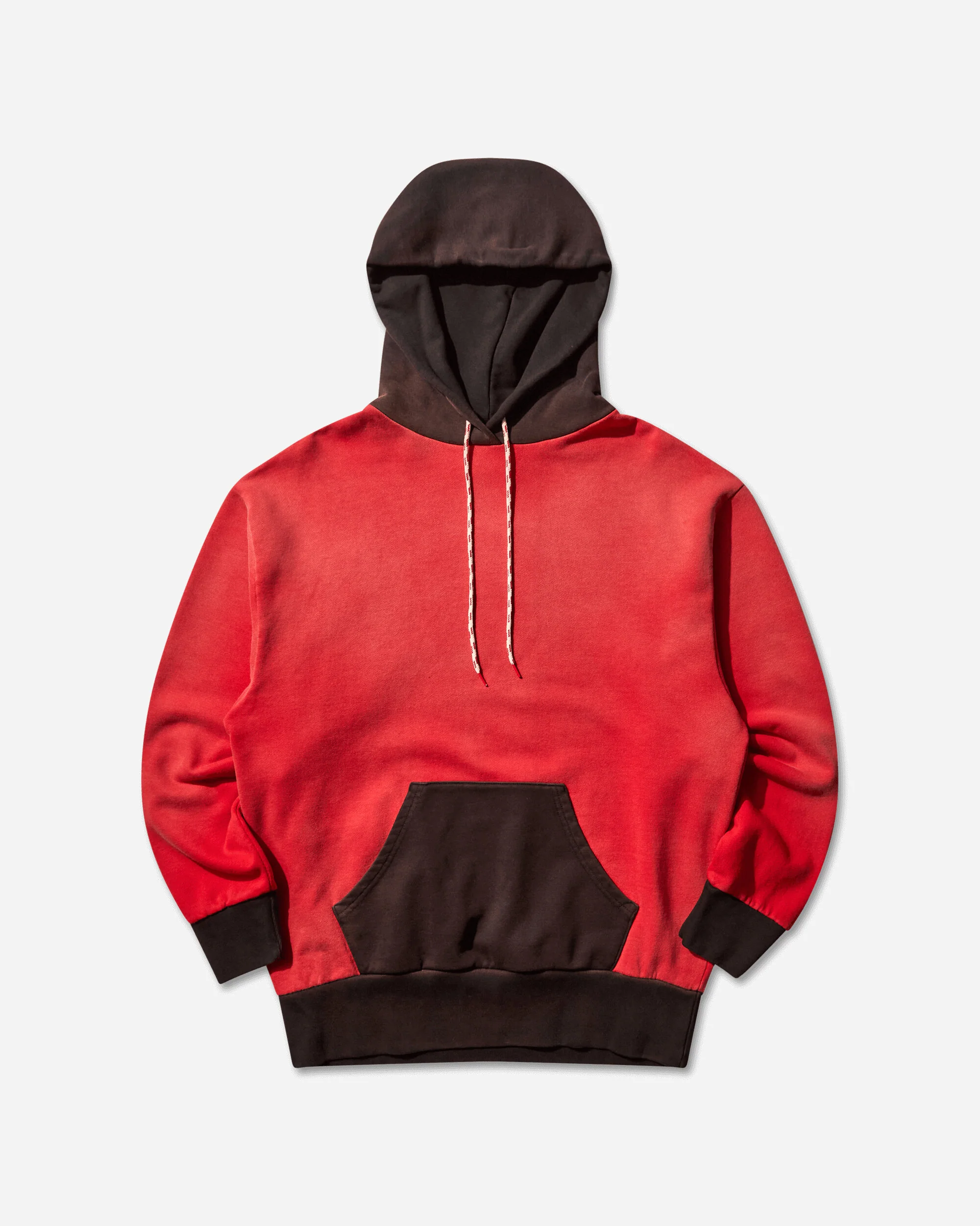 Sunbleached Premium Temple Sports Hoodie Red